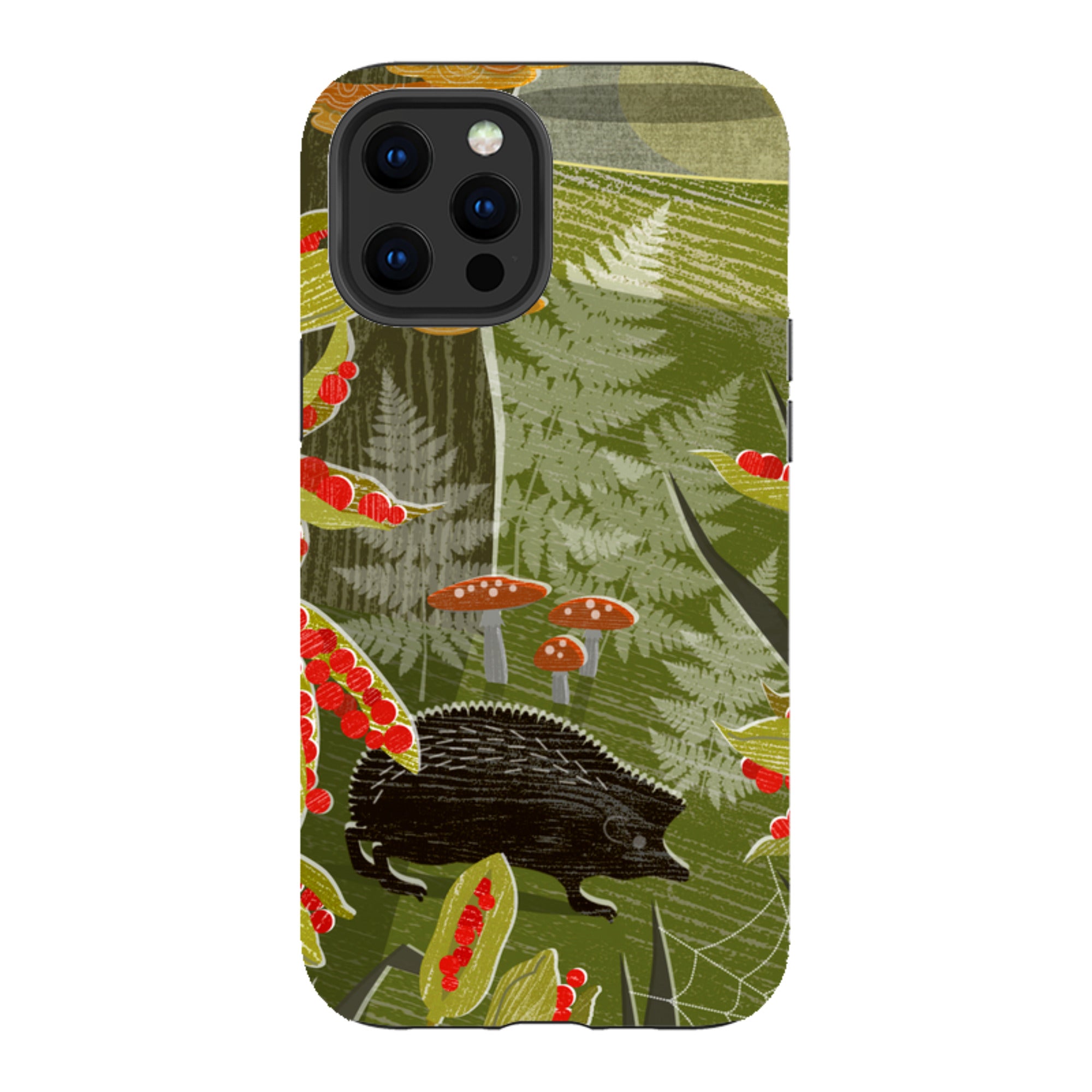 iPhone Tough Case - October Hedgehog By Liane Payne
