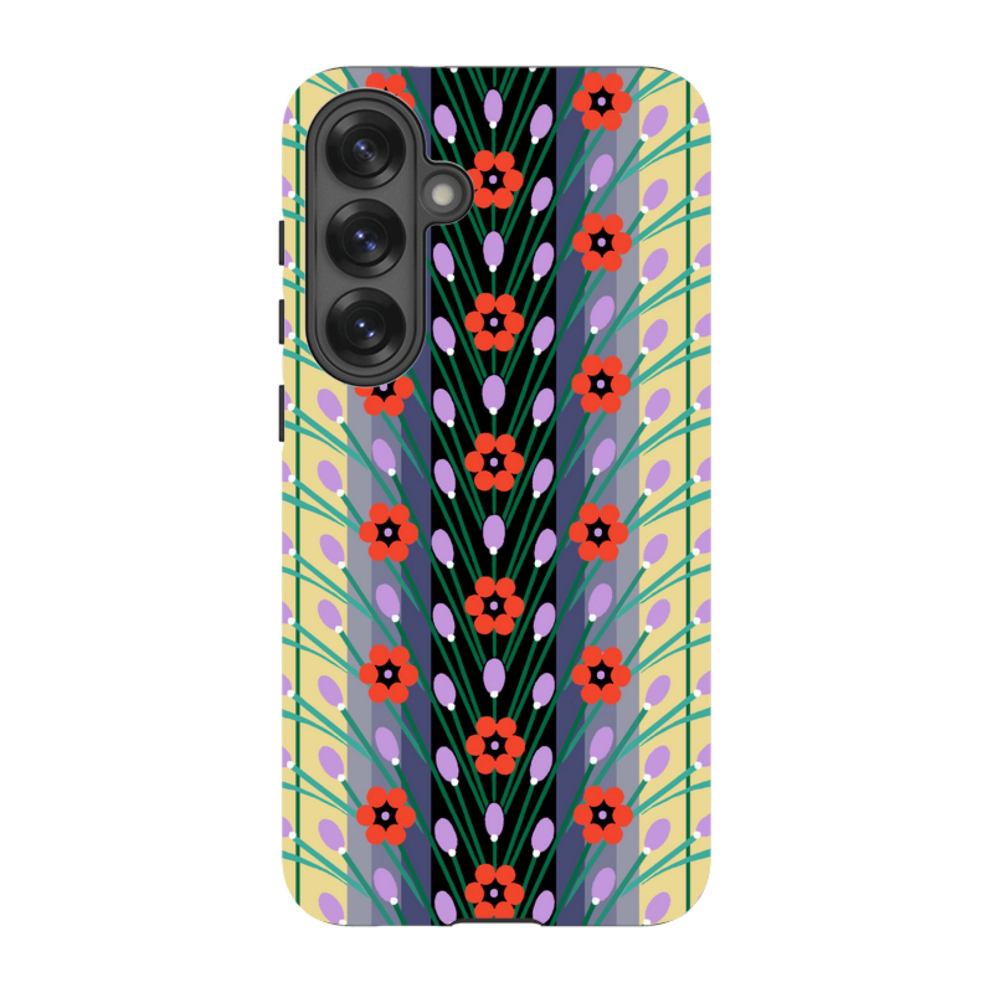 Samsung Tough  Case - Lavender Yellow By Cressida Bell