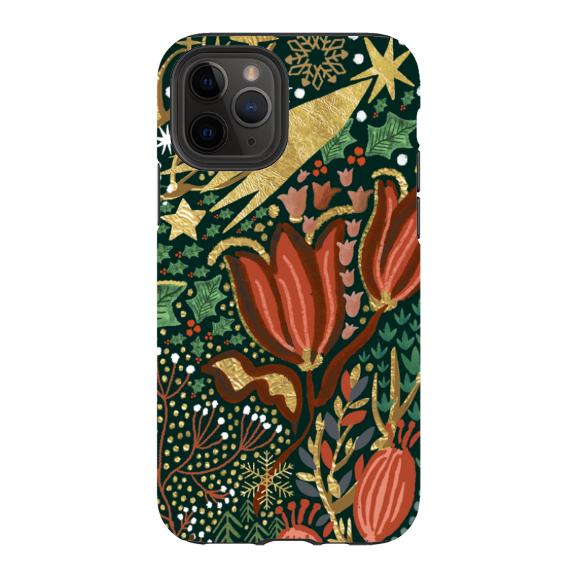 iPhone Tough Case - Winter Deer III By Emma Frances Grant