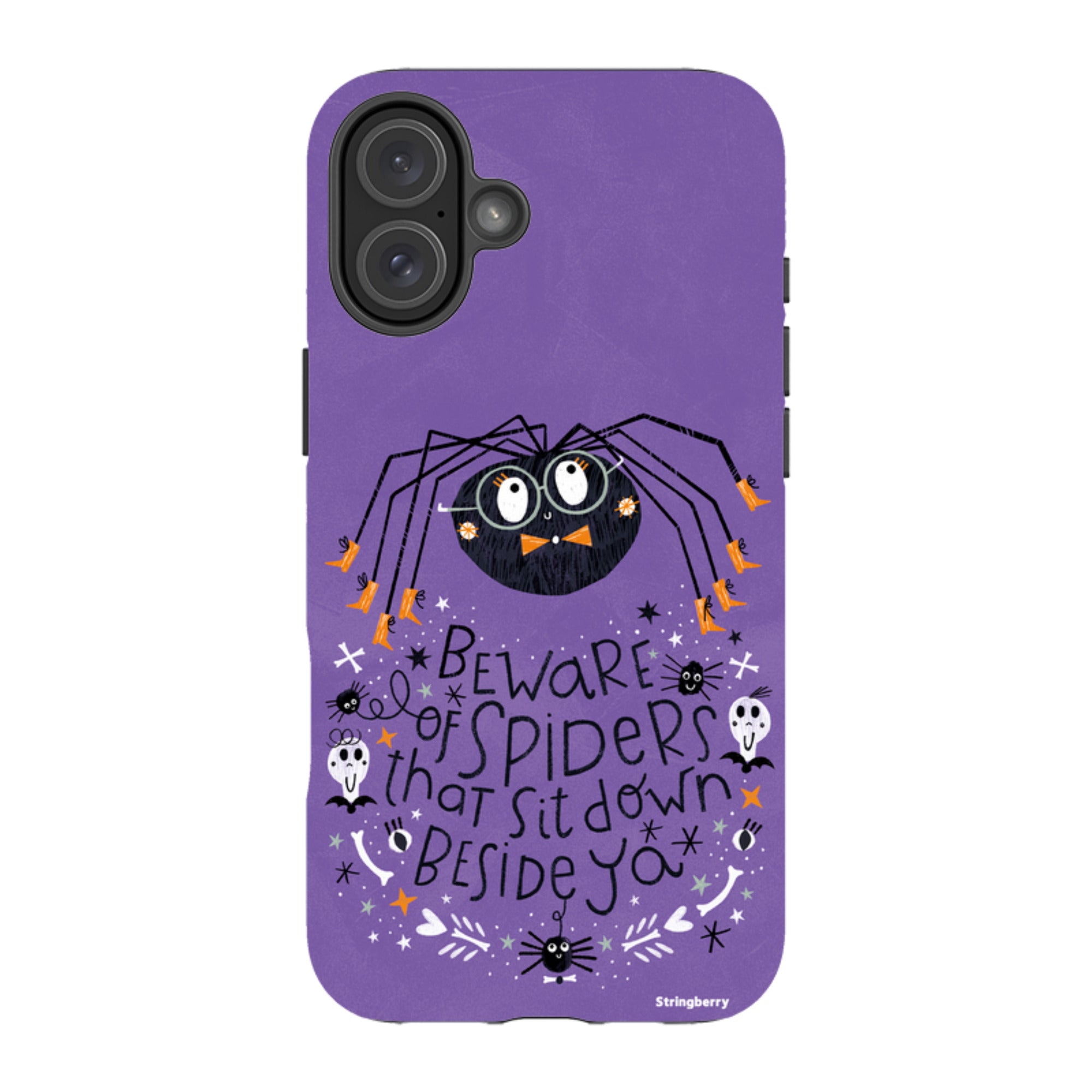 iPhone Tough Case - Spider By Ali Brookes