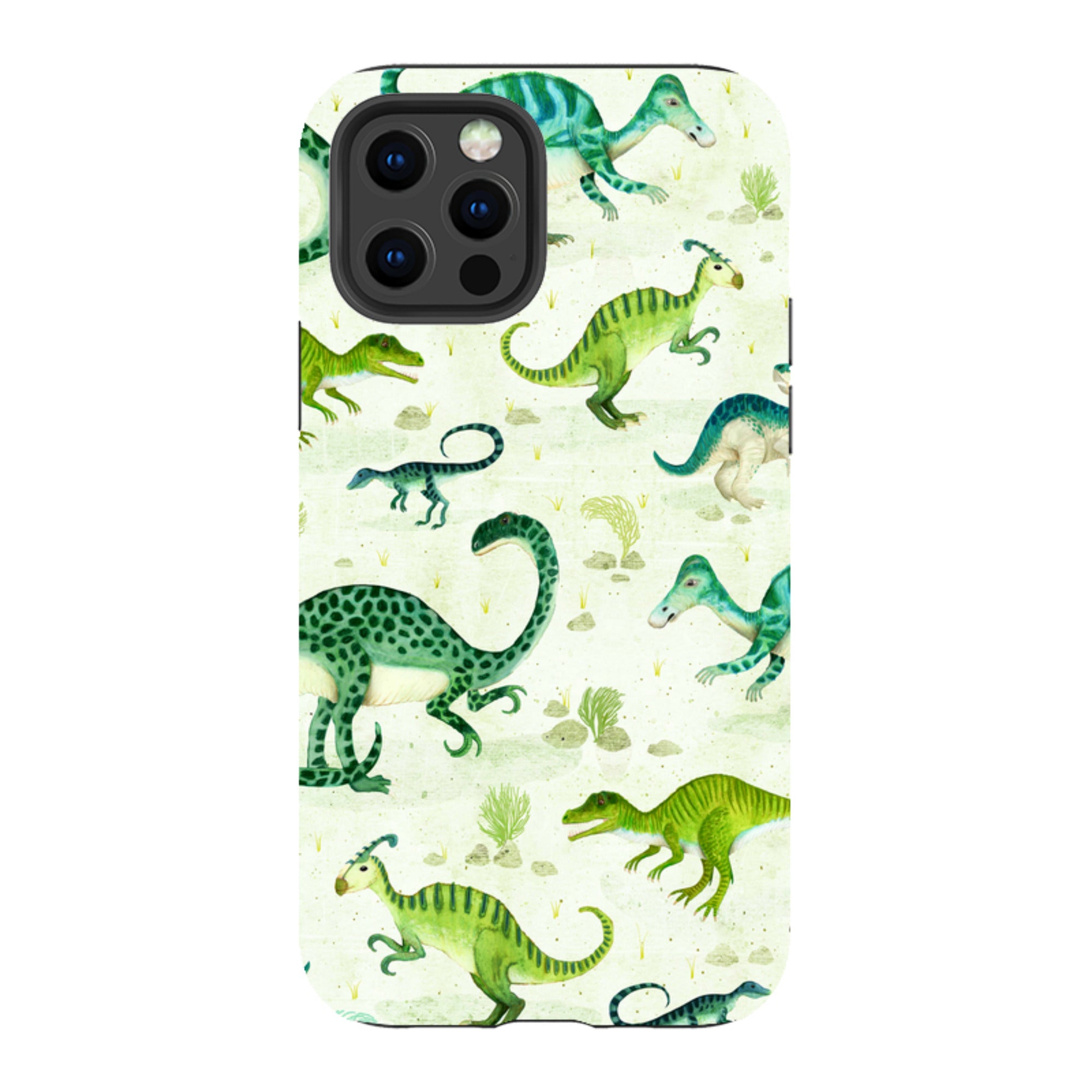iPhone Tough Case - Dinoland By Katherine Quinn