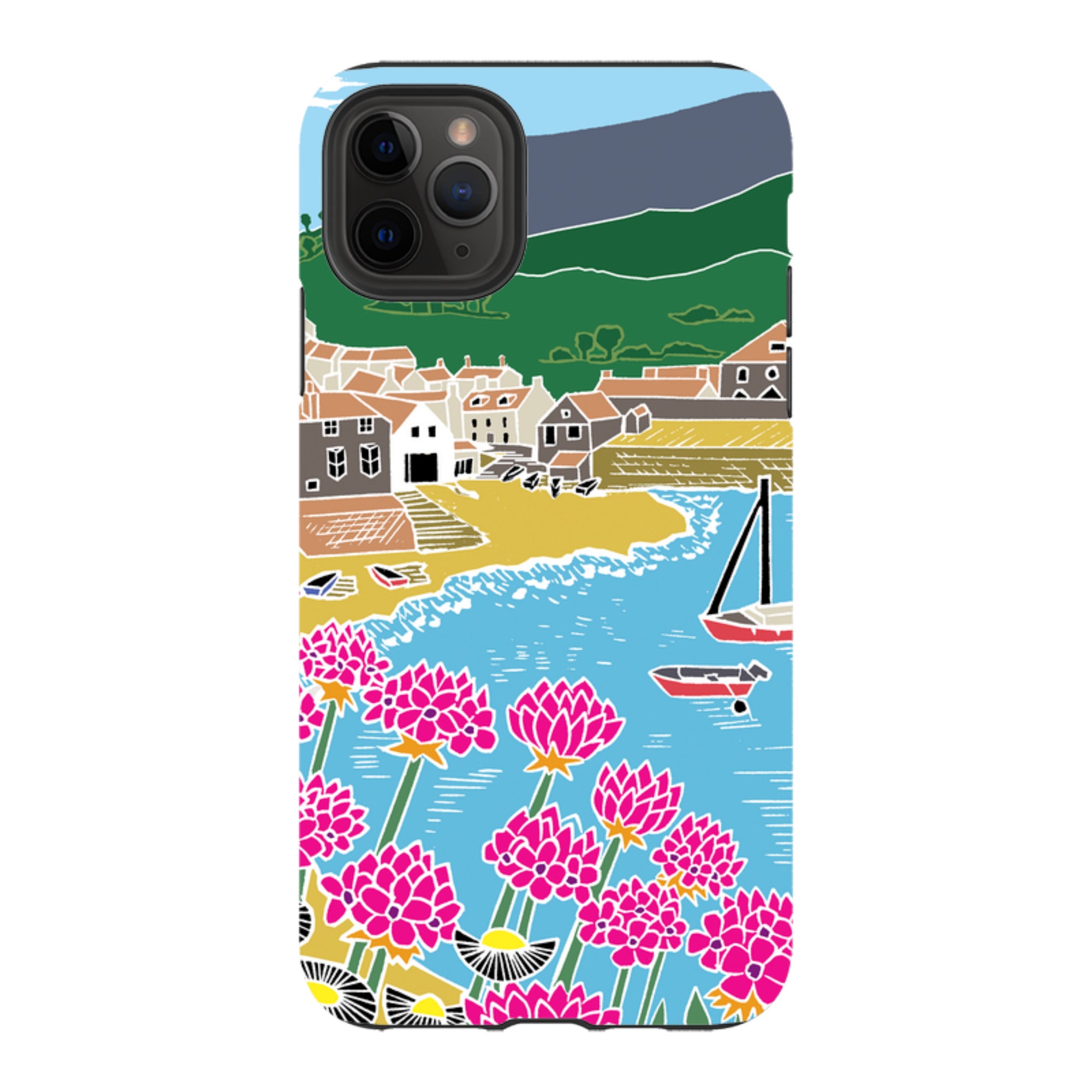 iPhone Tough Case - Quaint Harbour By Kate Heiss