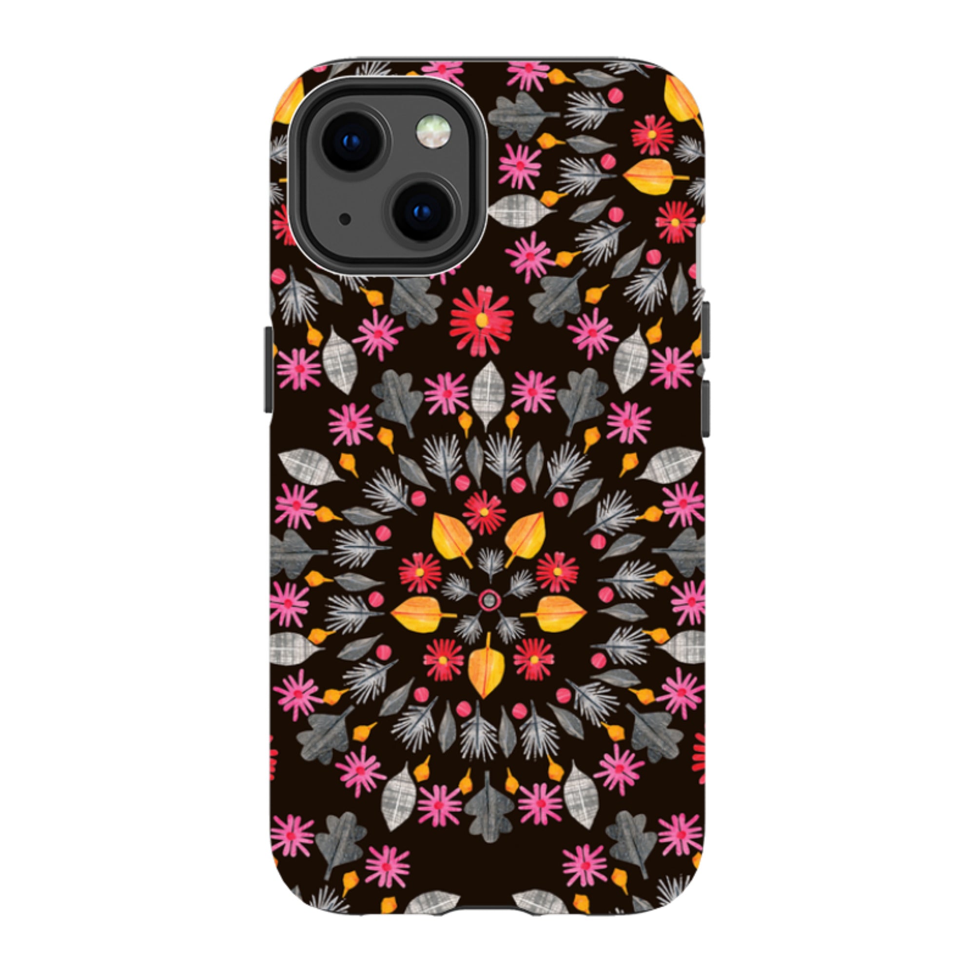 iPhone Tough Case - Autumn Mandala By Tracey English