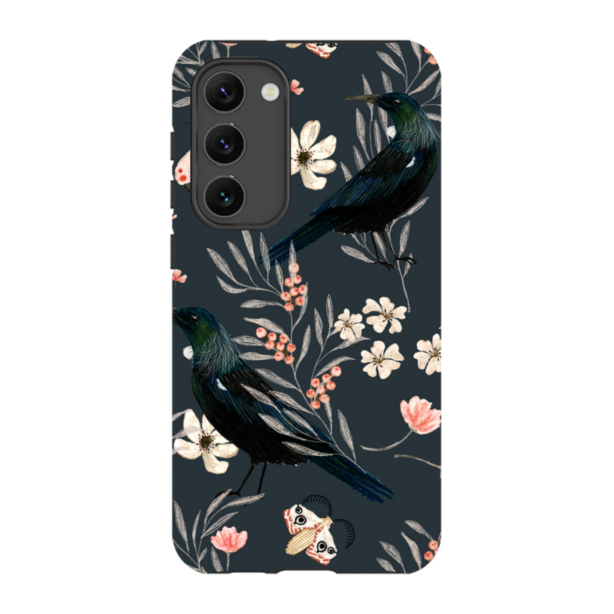Samsung Tough Case - Moths And Tuis By Katherine Quinn