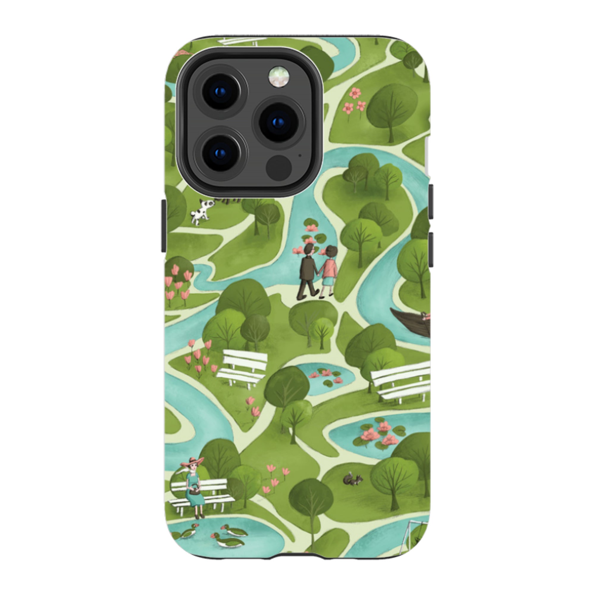 iPhone MagSafe Tough Case - In The Park By Maja Lindberg