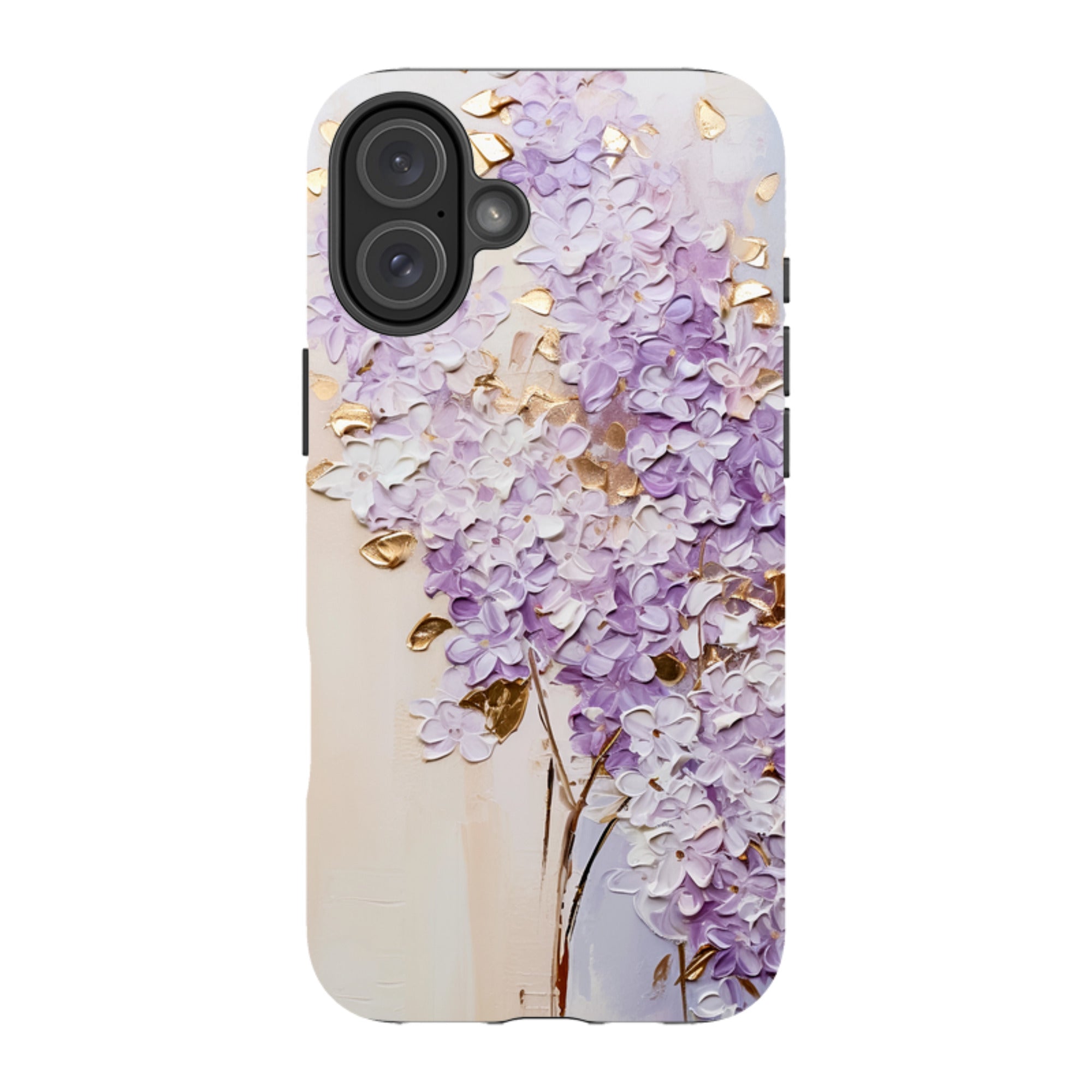 iPhone Tough Case - Purple Floral
