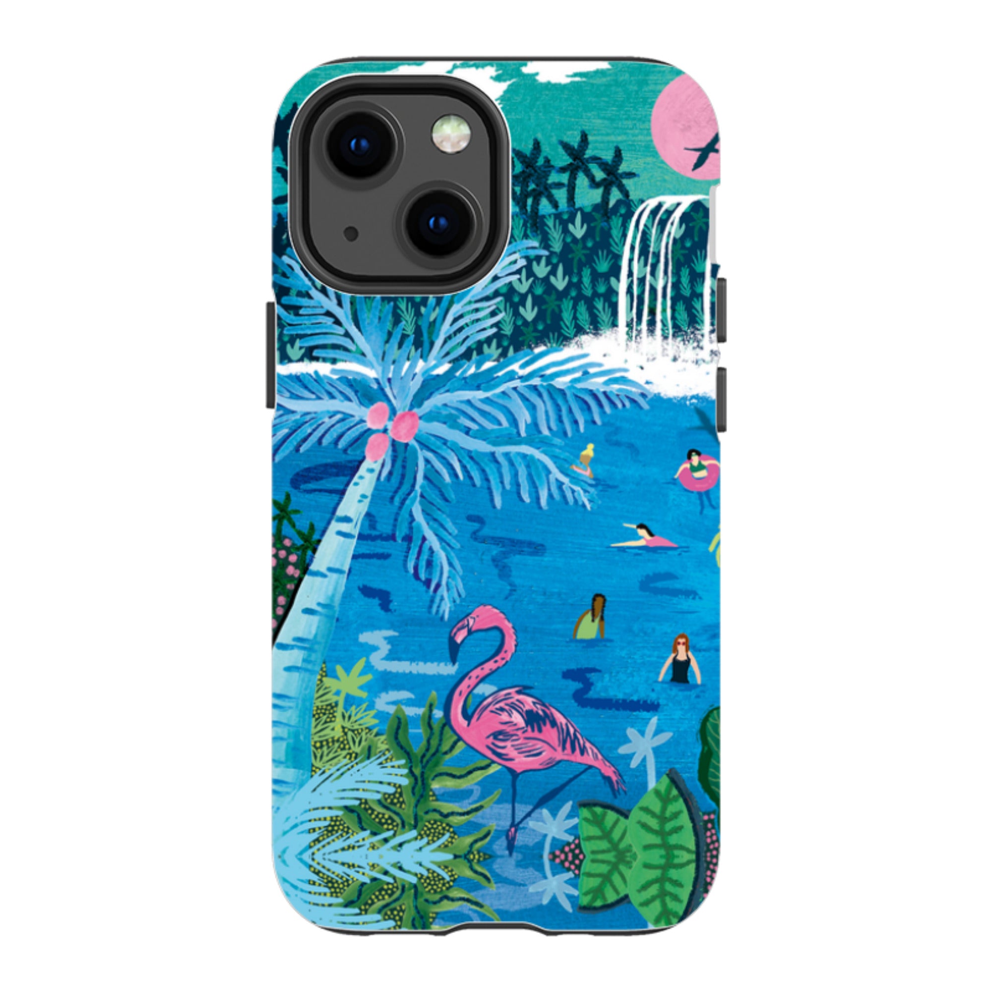 iPhone Tough Case - Palm Pool III By Emma Frances Grant