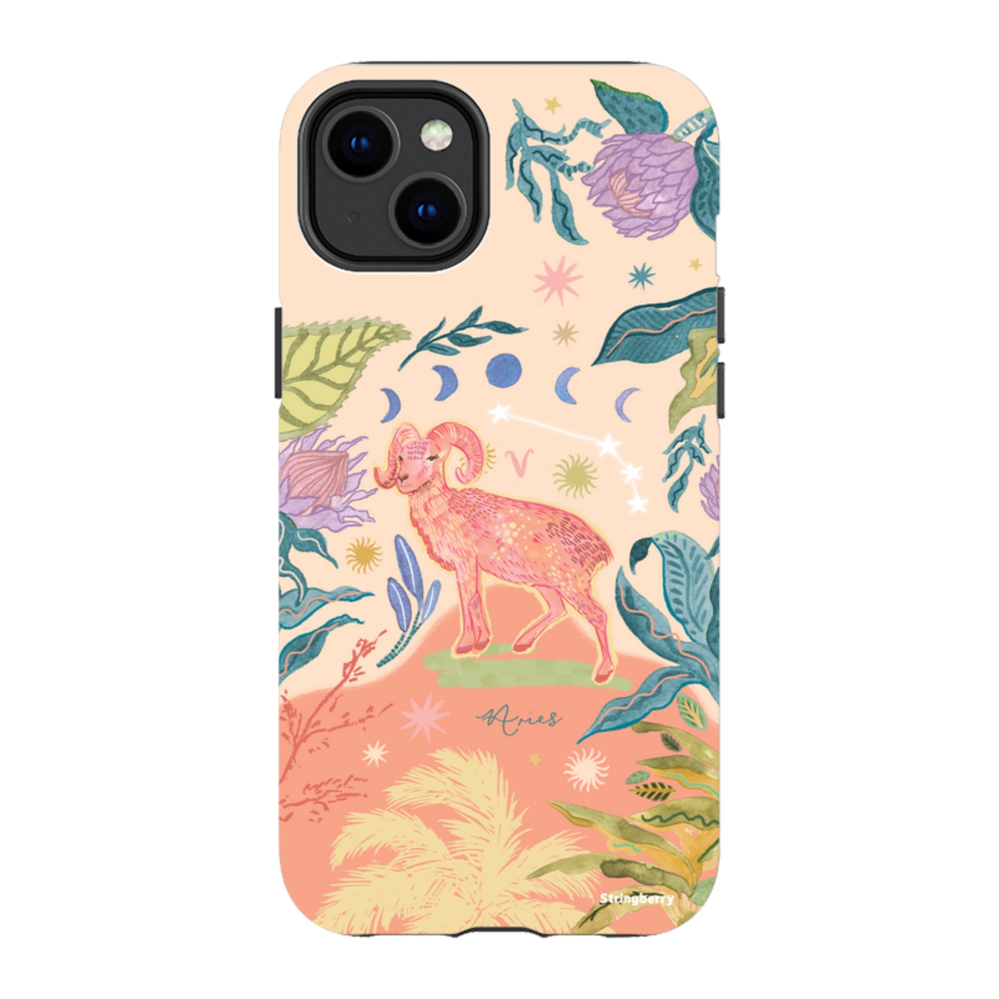 iPhone Tough Case - Aries By Emma Frances Grant