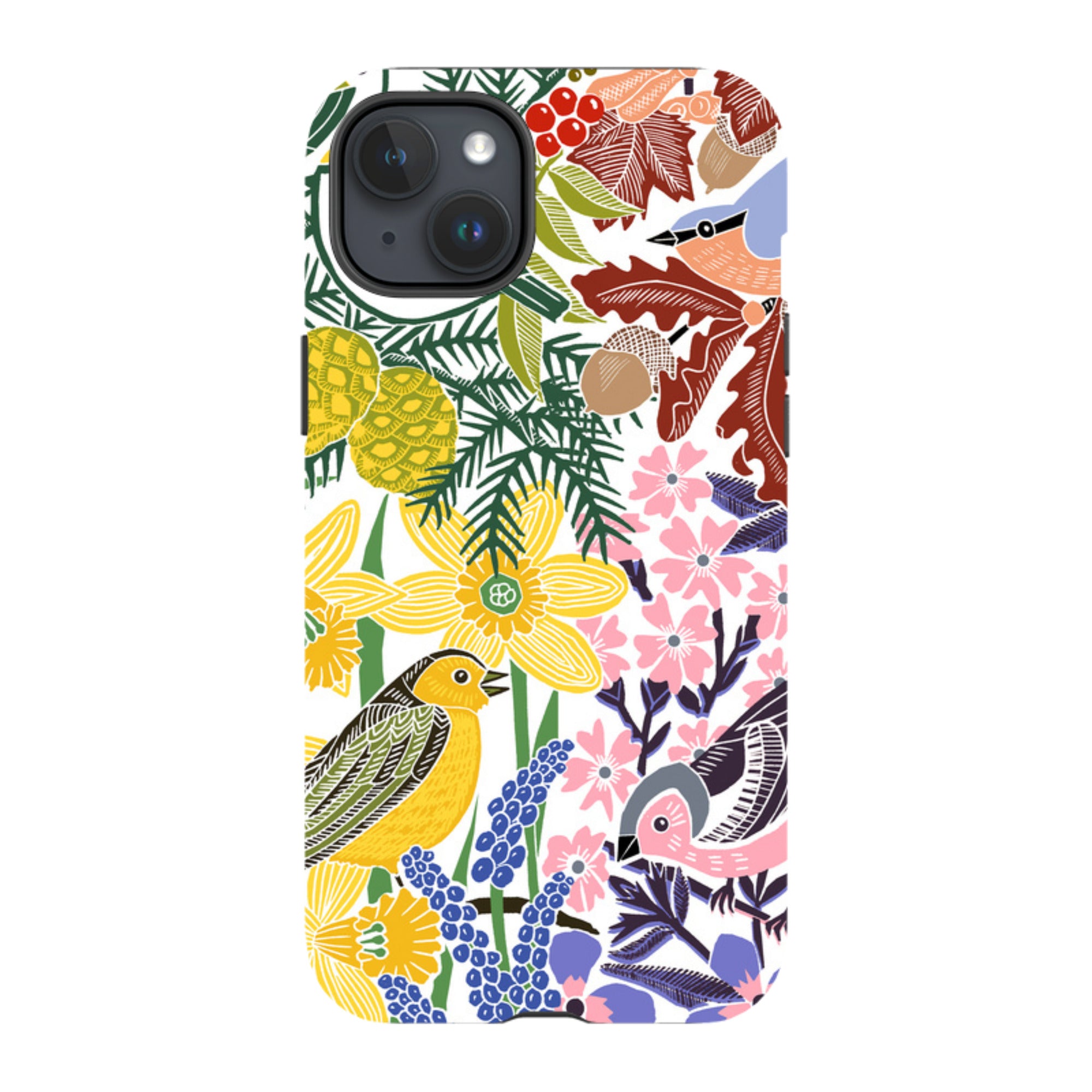 iPhone Tough Case - Embrace The Seasons By kate Heiss