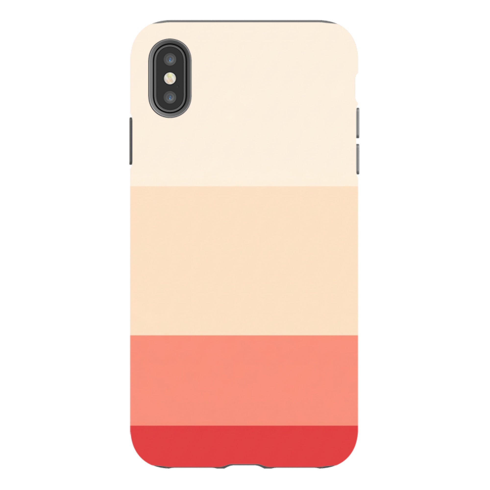 iPhone Tough Case - Crimson Red Gradient