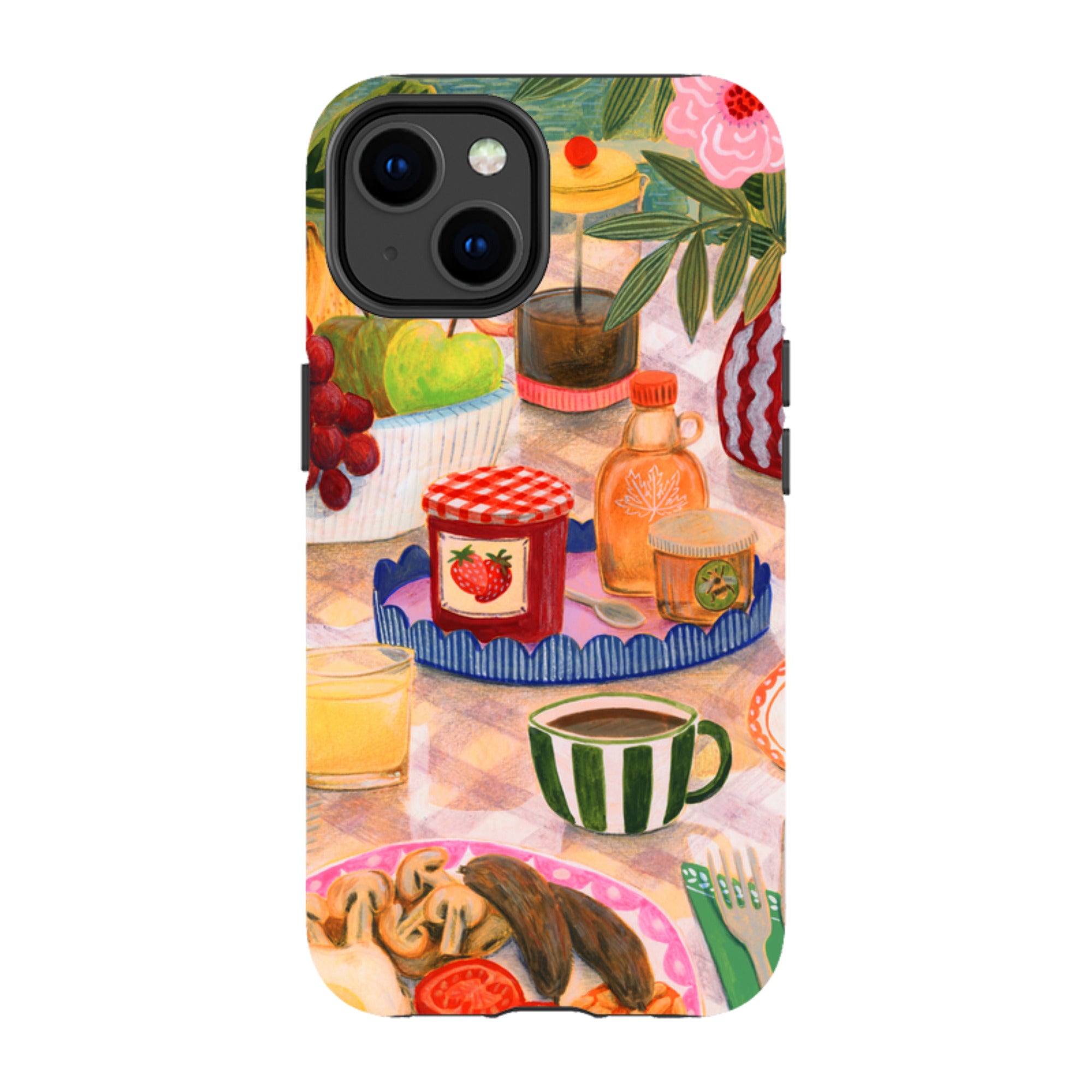 iPhone Tough Case - Holiday Breakfast By Lee Foster Wilson