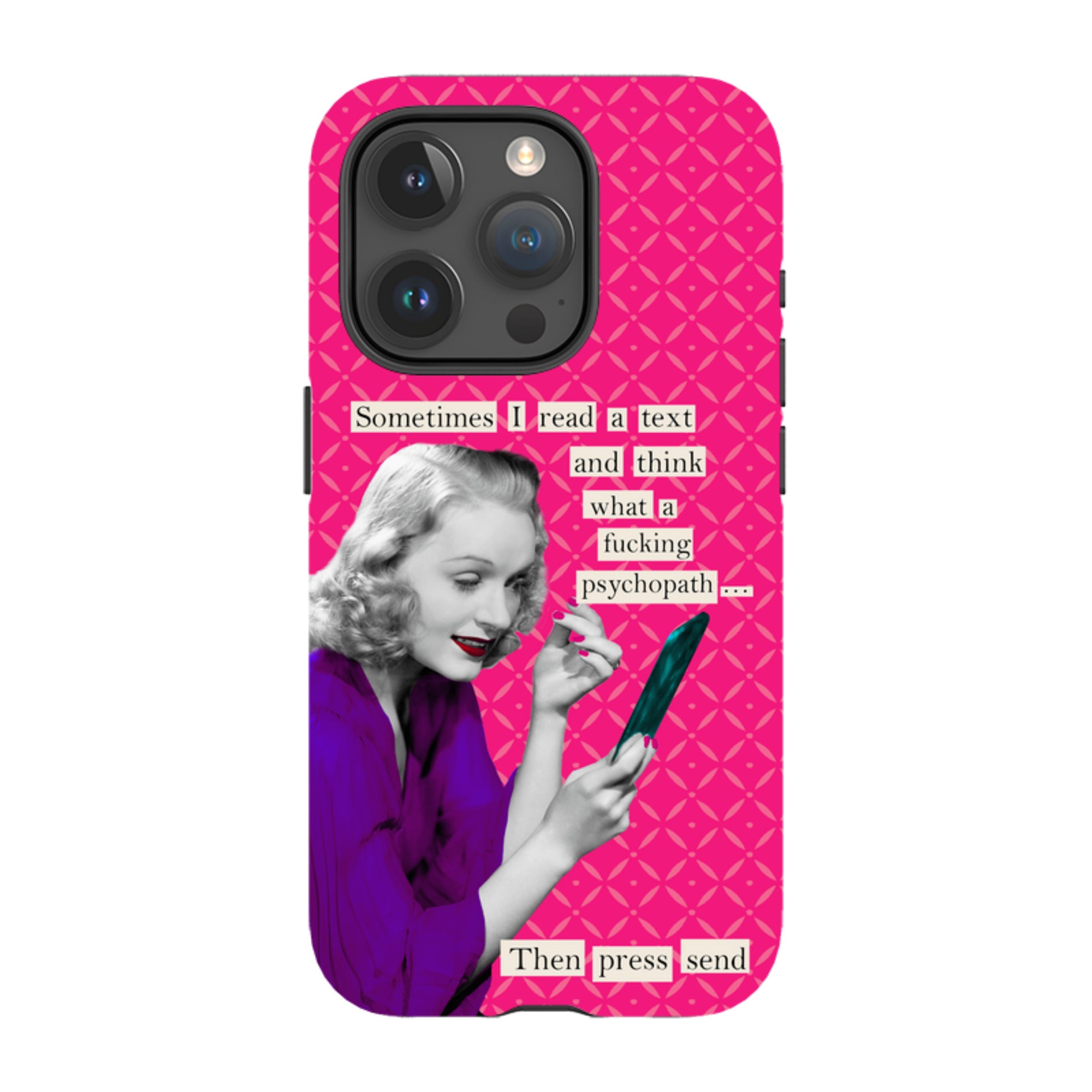 iPhone MagSafe Tough Case -  Psychopath By Clare Jordan