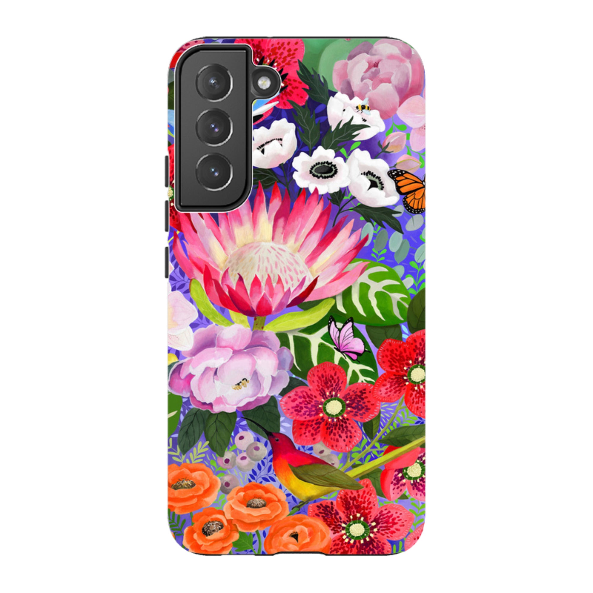 Samsung Tough Case - Exotic Birds By Bex Parkin