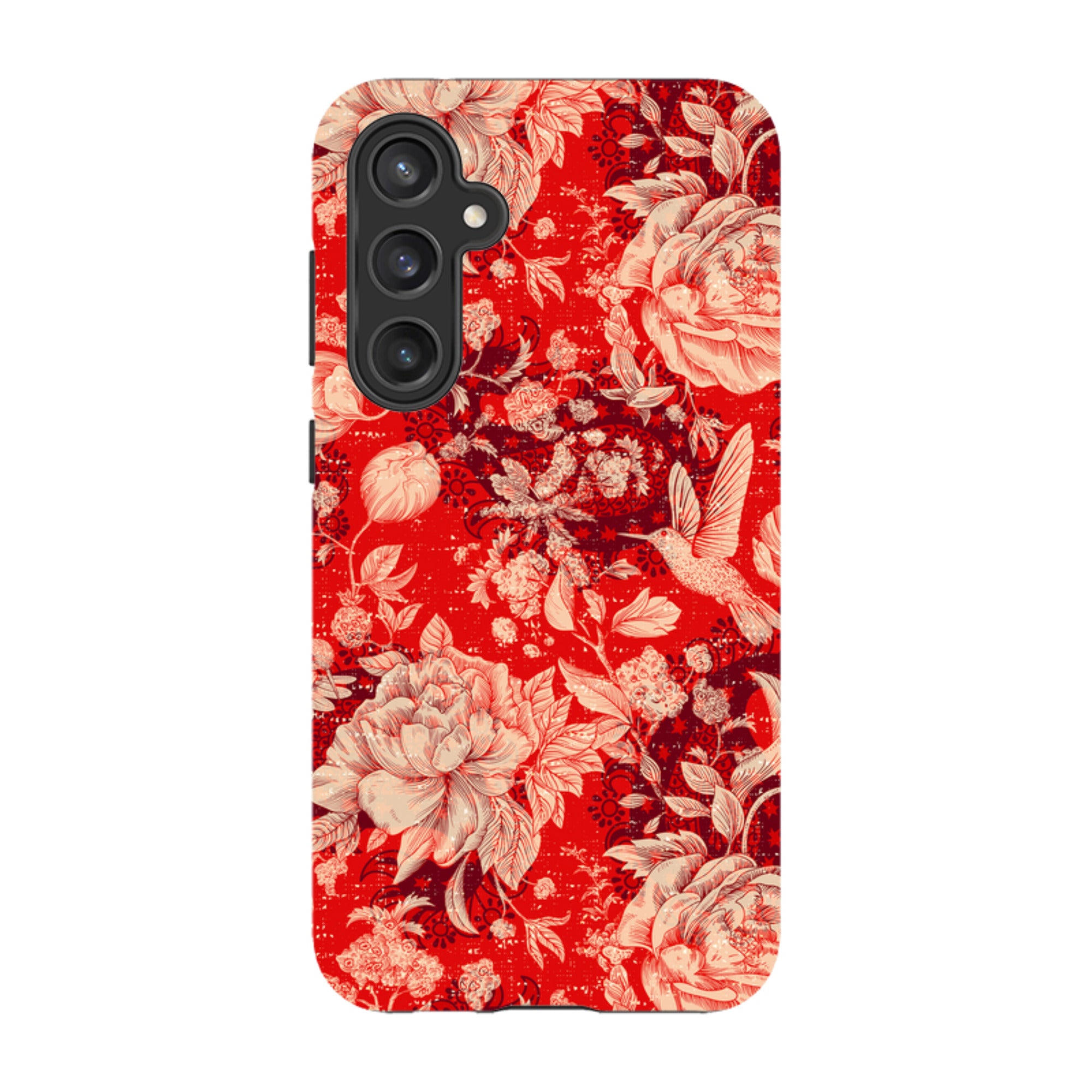 Samsung Tough Case - Red Peonies