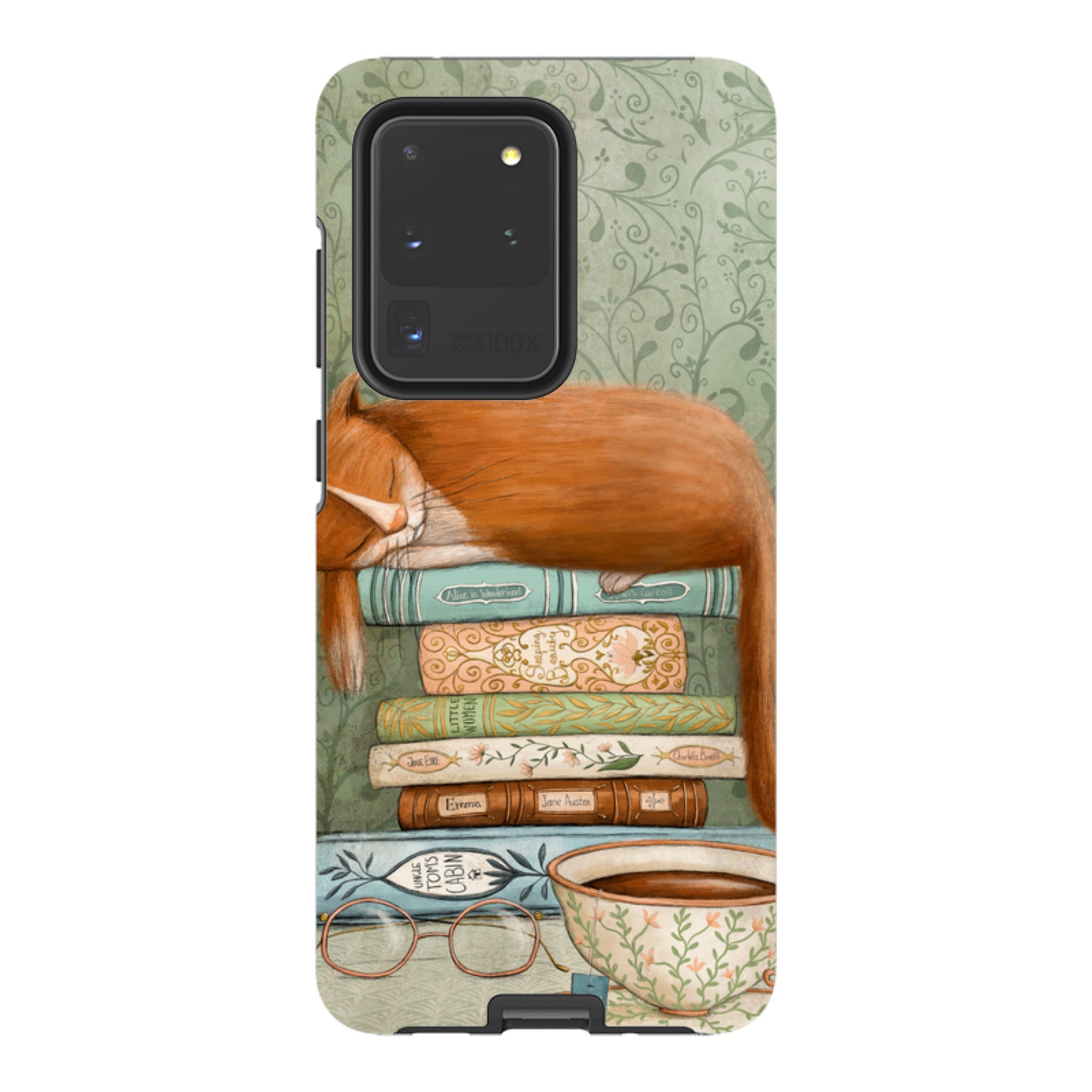 Samsung Tough Case - Cats and Books By Maja Lindberg