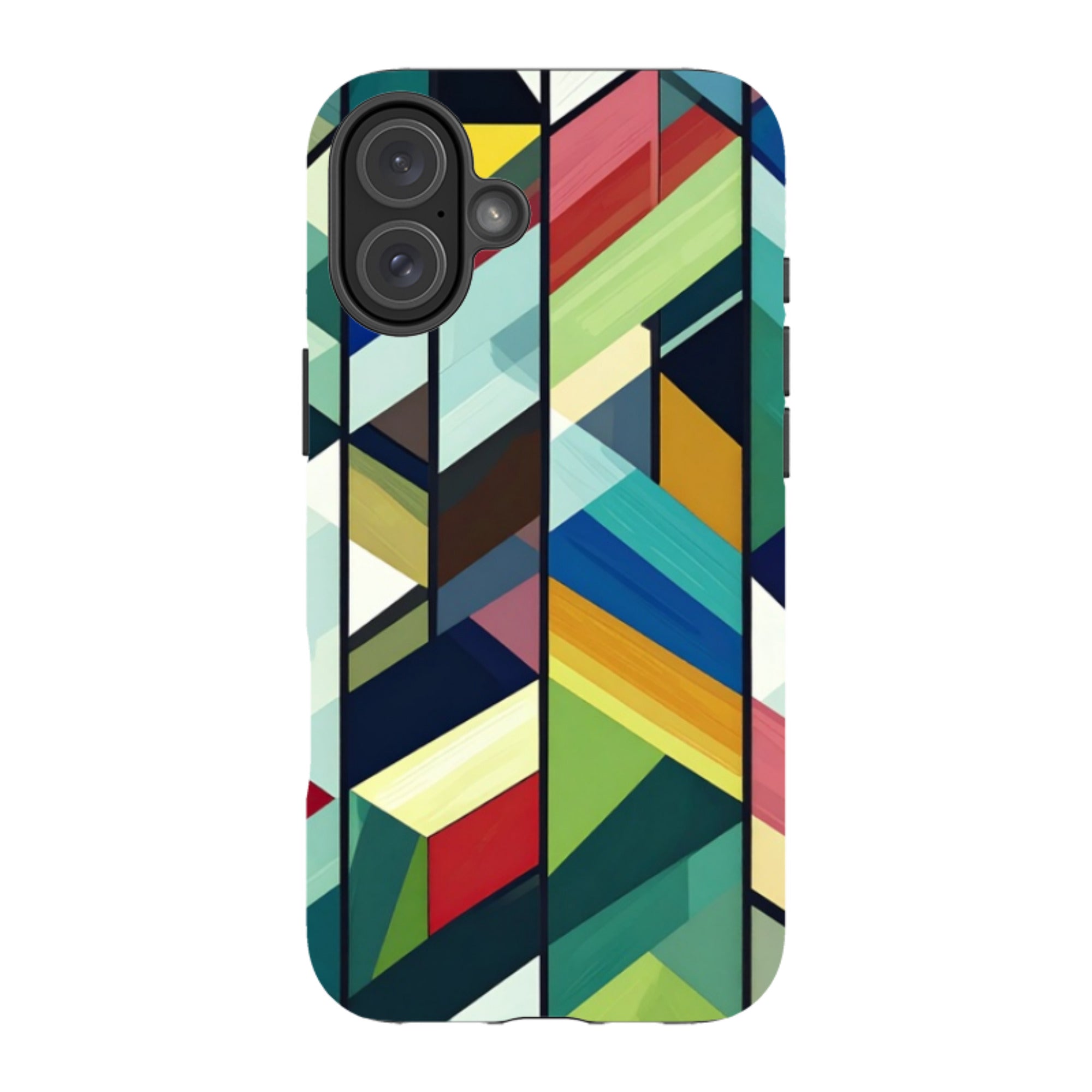 iPhone Tough Case - Technicolor Green