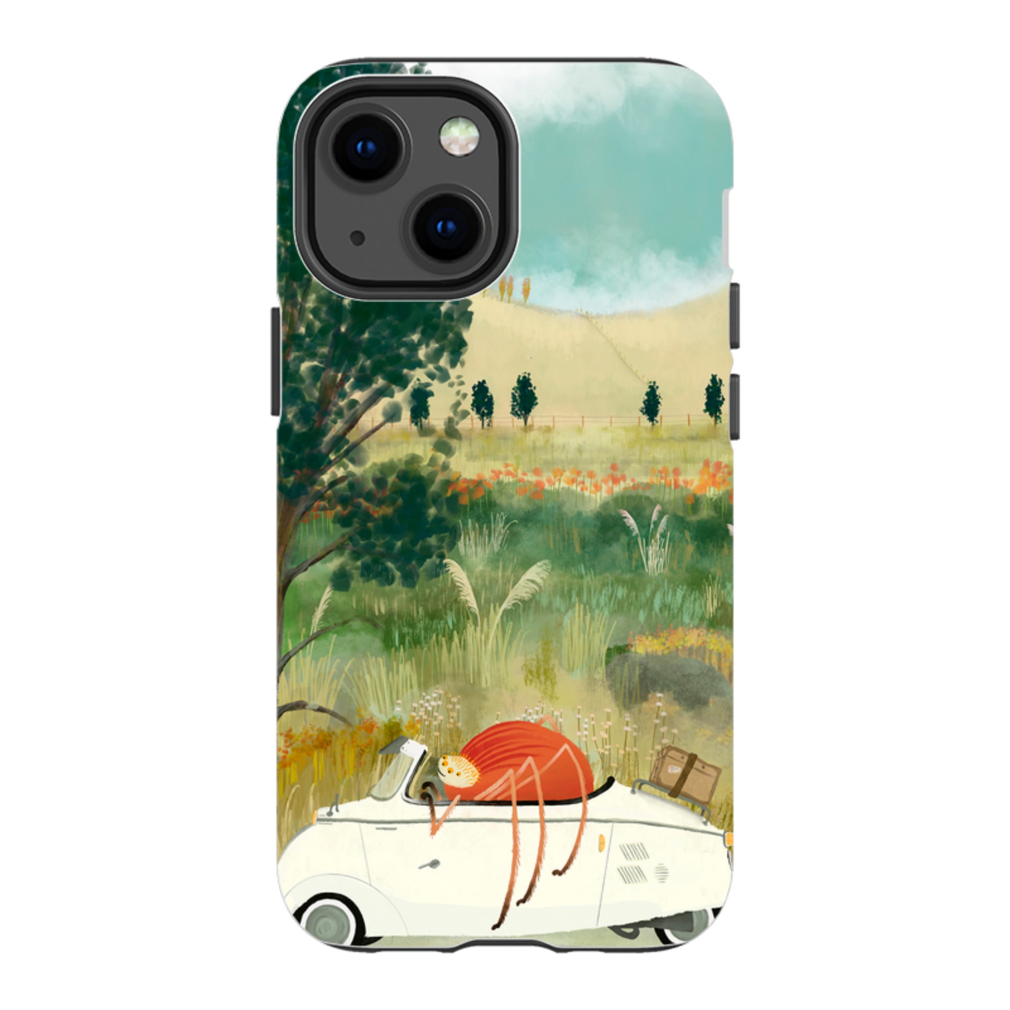 iPhone Tough Case - Happy Travels By Katherine Quinn