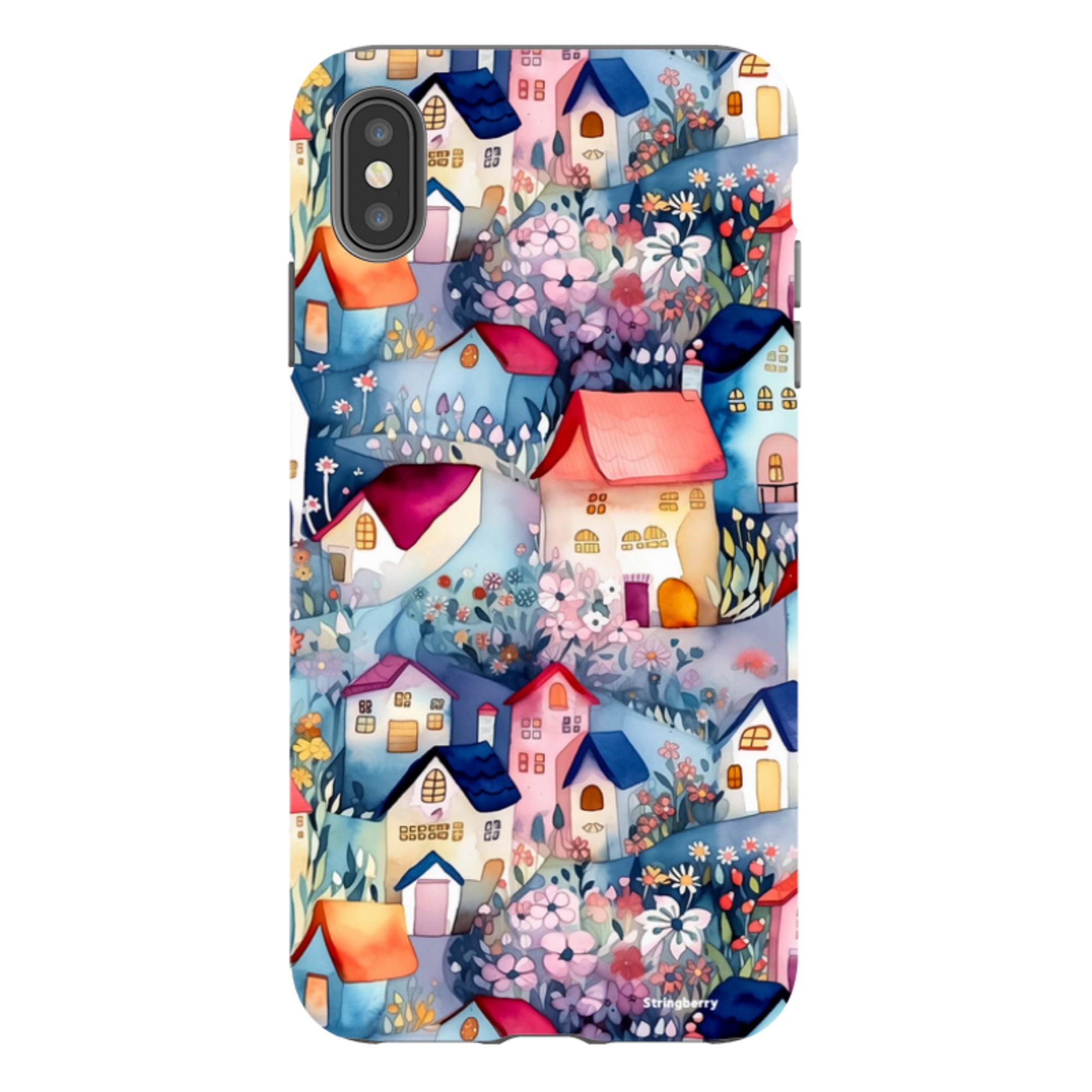 iPhone Tough Case - Fairy Houses II