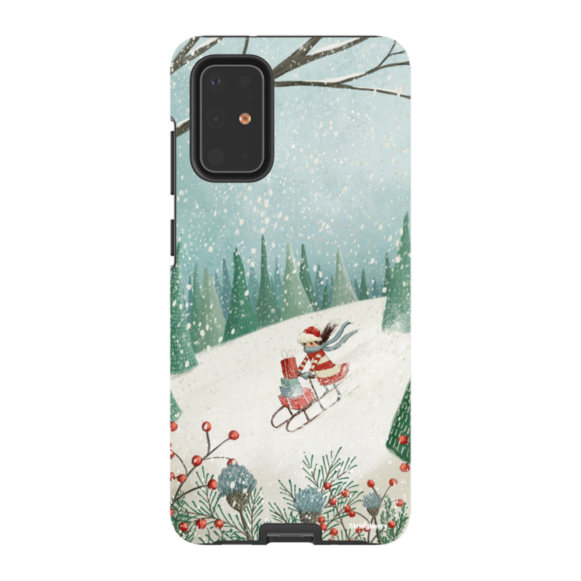 Samsung Tough Case - Sleigh Delivery By Maja Lindberg