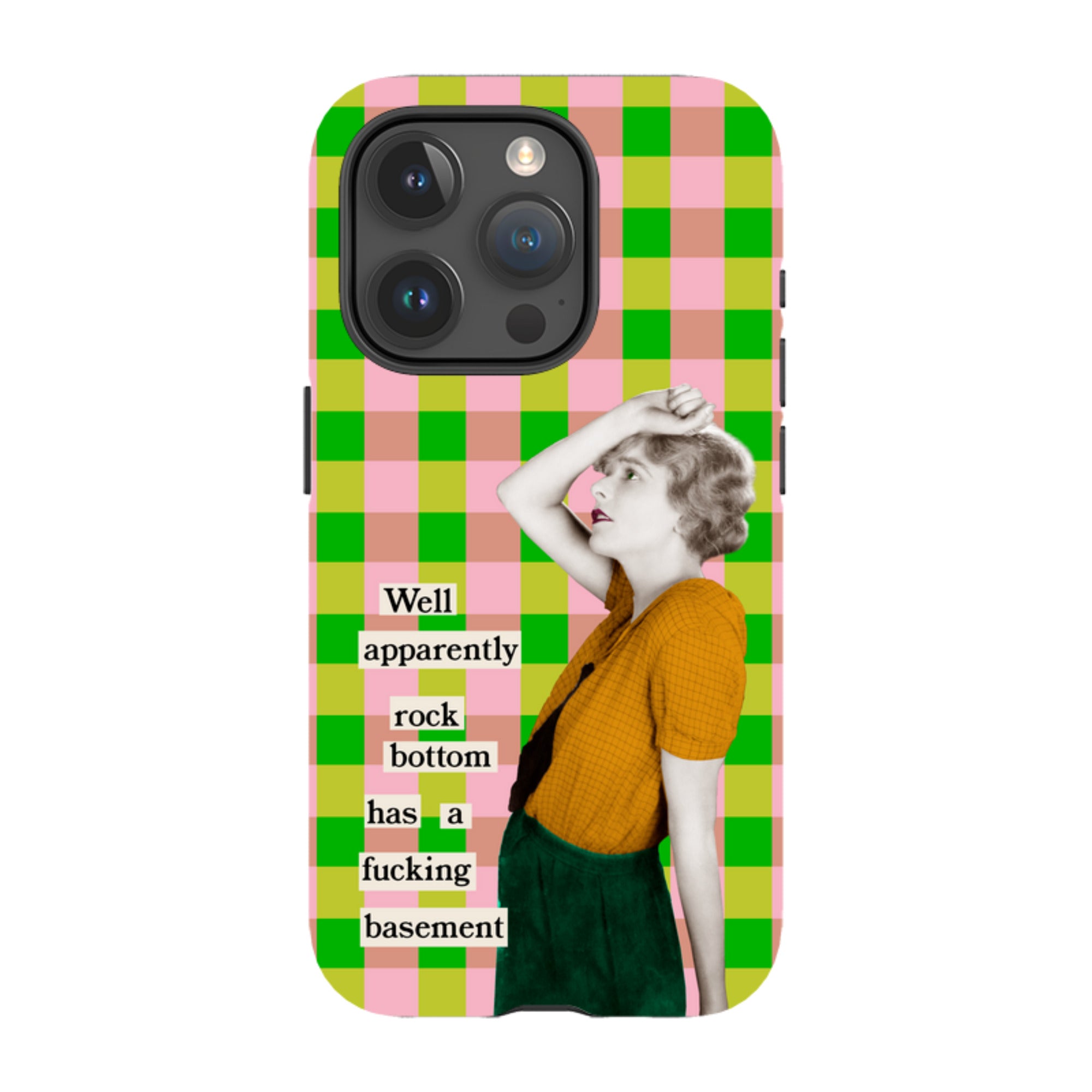 iPhone Tough Case - Rock Bottom By Clare Jordan