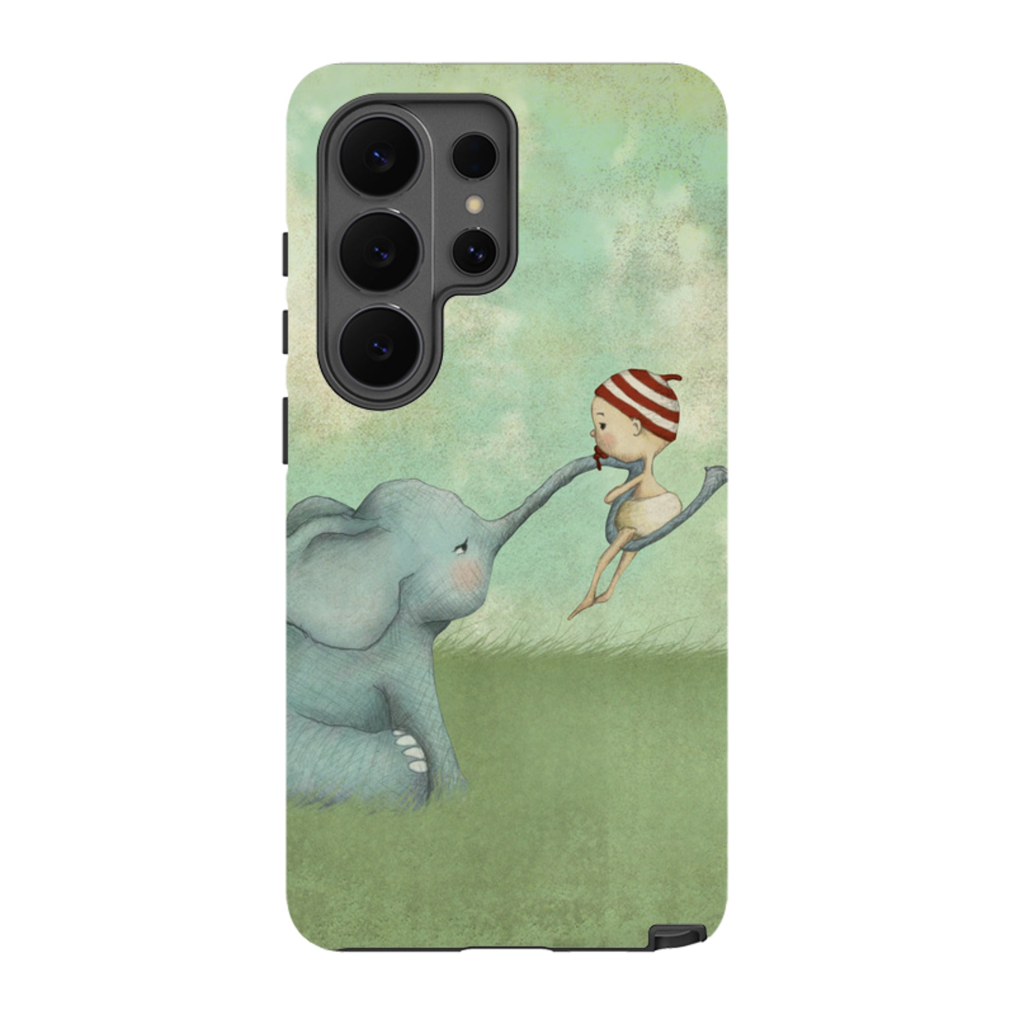 Samsung Tough Case - Elephant Baby By Maja Lindberg