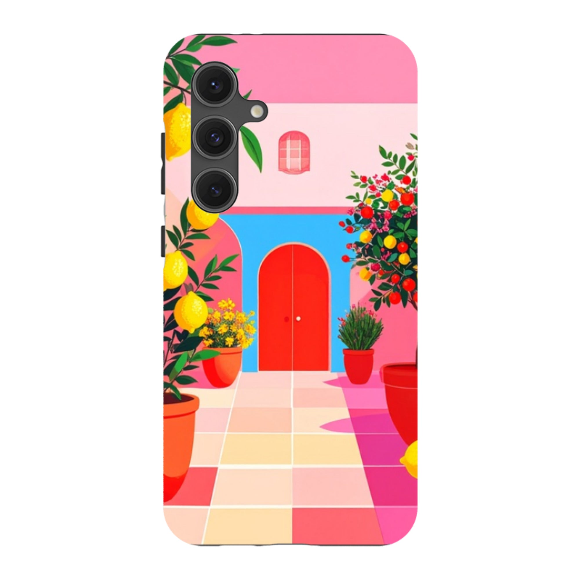 Samsung Tough Case - Red Garden