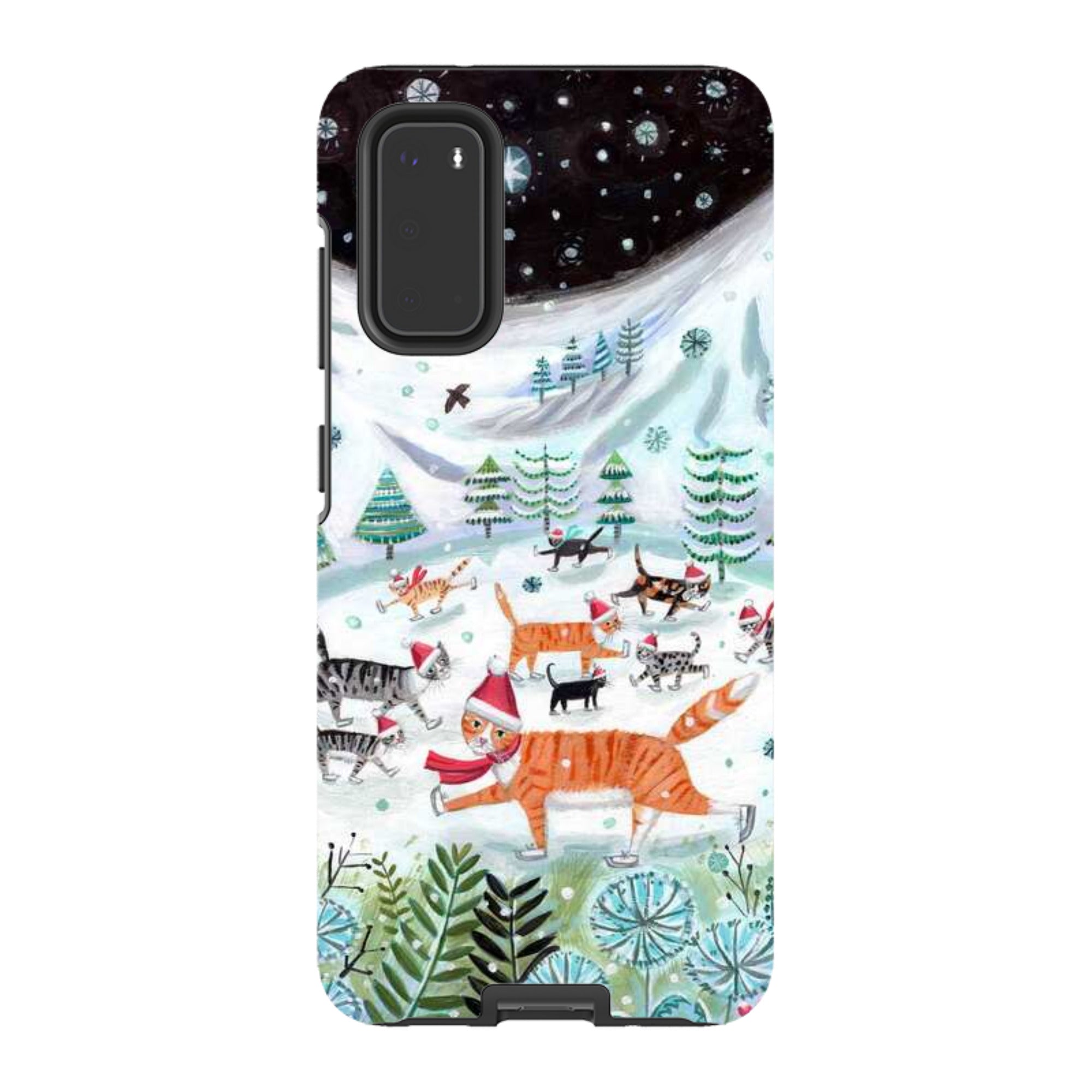 Samsung Tough Case - Cats On Ice By Mary Stubberfield