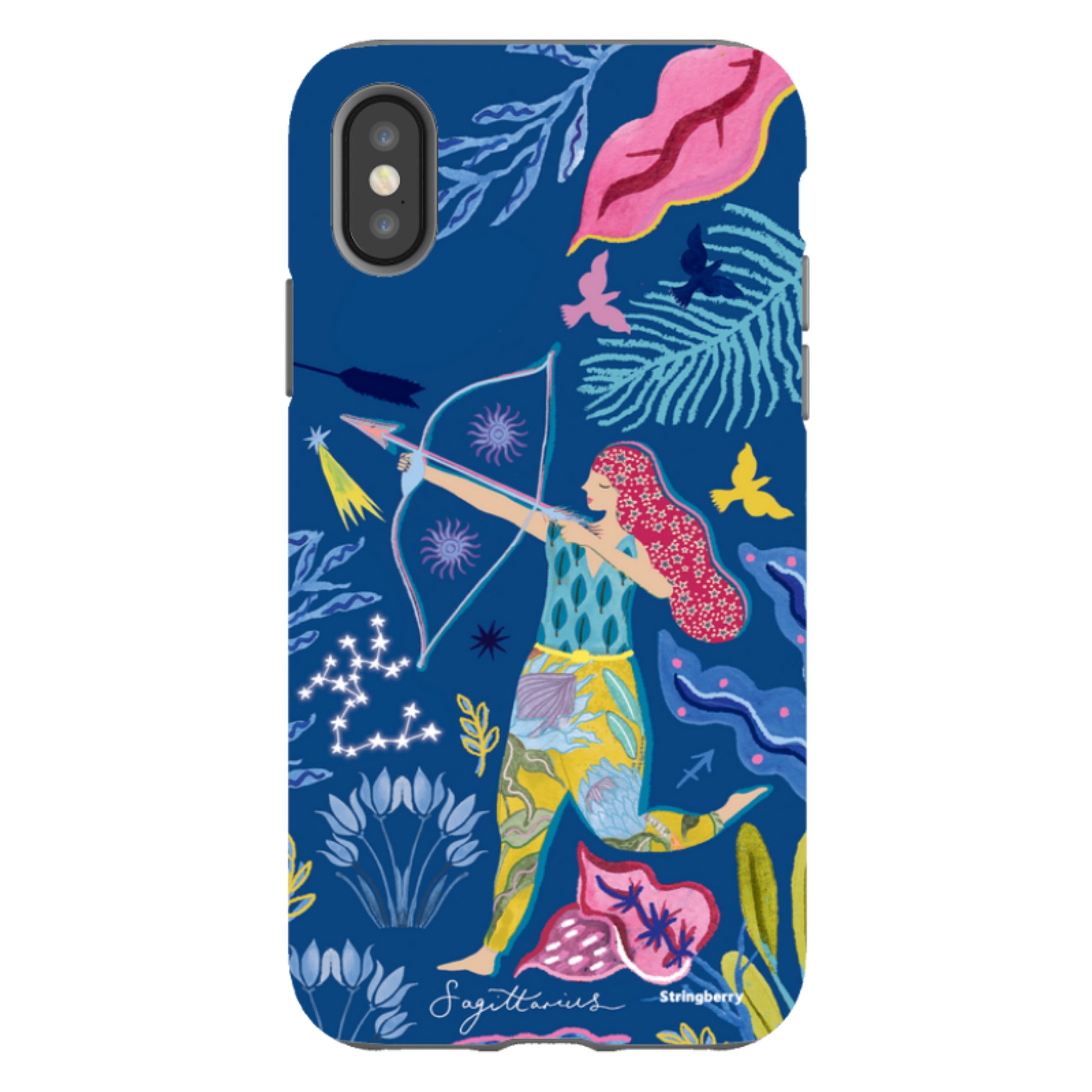 iPhone Tough Case - Sagittarius By Emma Frances Grant