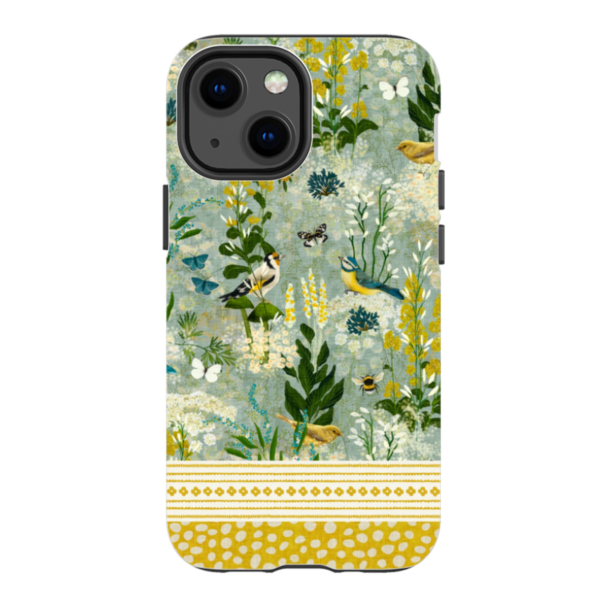 iPhone Tough Case - Song Bird Garden 2 By Katherine Quinn