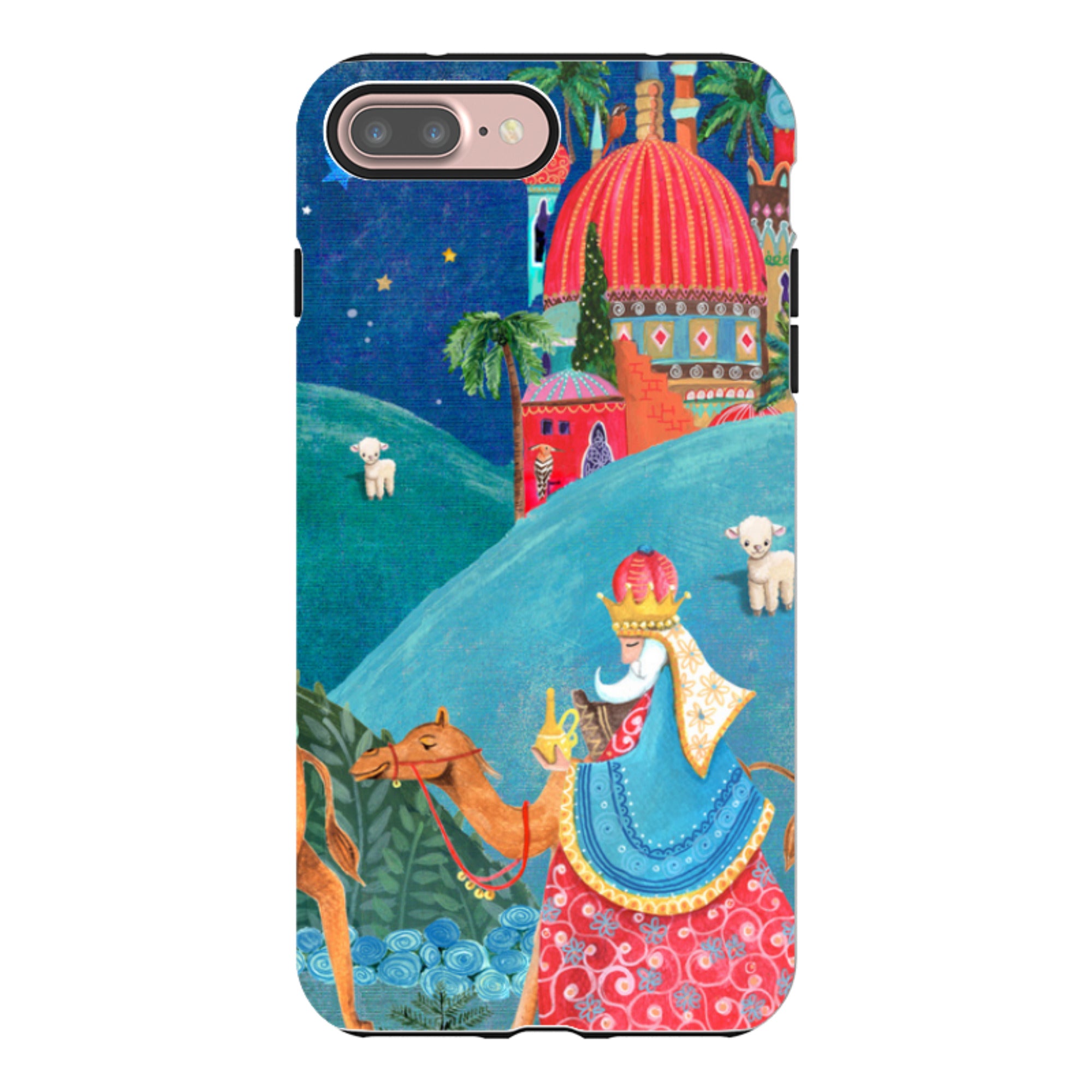 iPhone Tough Case - Wiseman By Caroline Bonne Muller