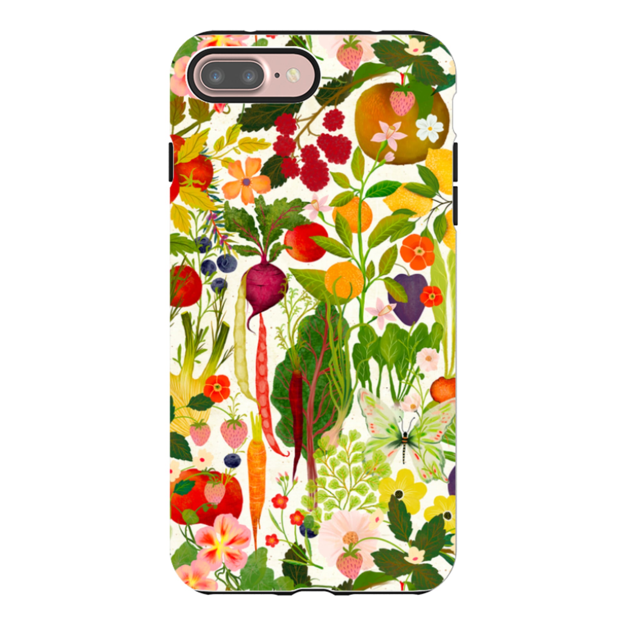 iPhone Tough Case - Wild Abundance By Katherine Quinn