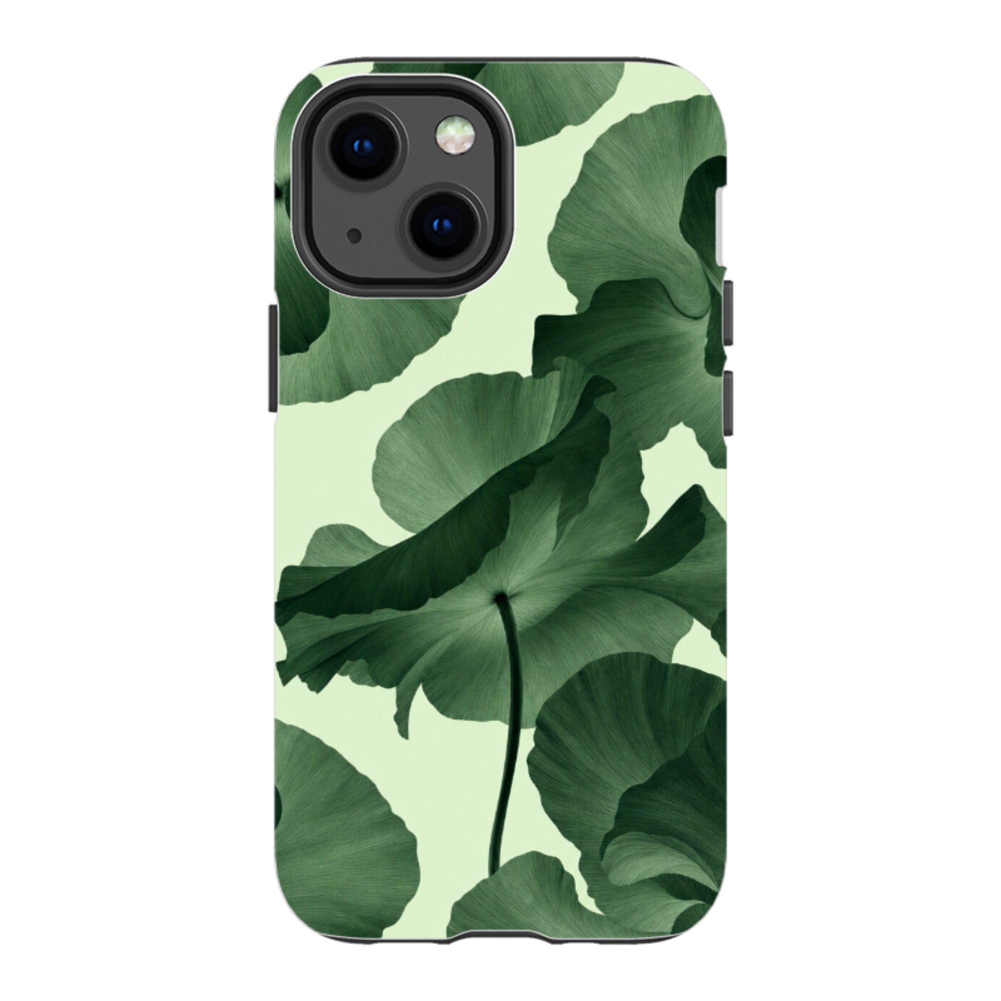 iPhone Tough Case - Sage Green Poppy