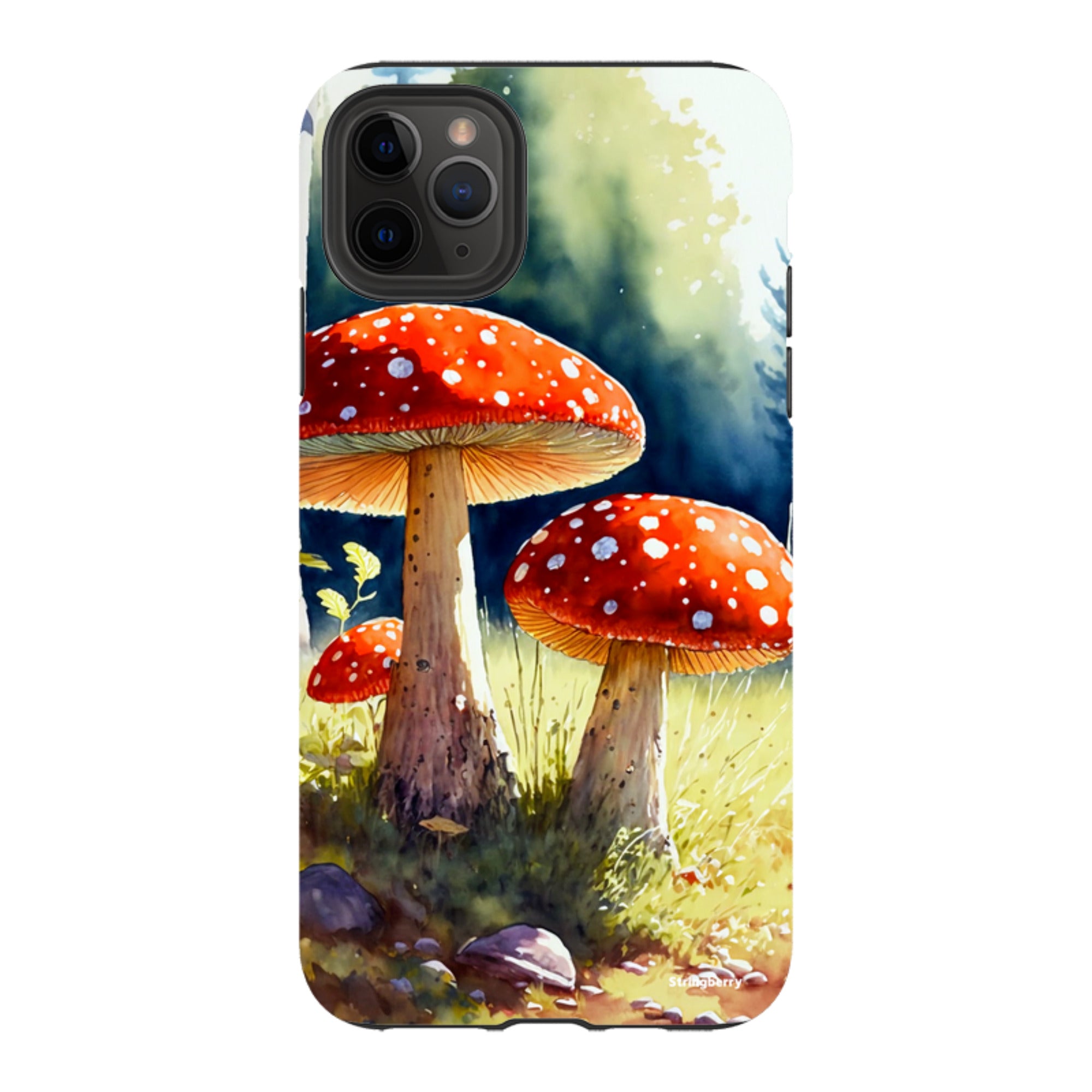 iPhone Tough Case - Mushroom Colour III