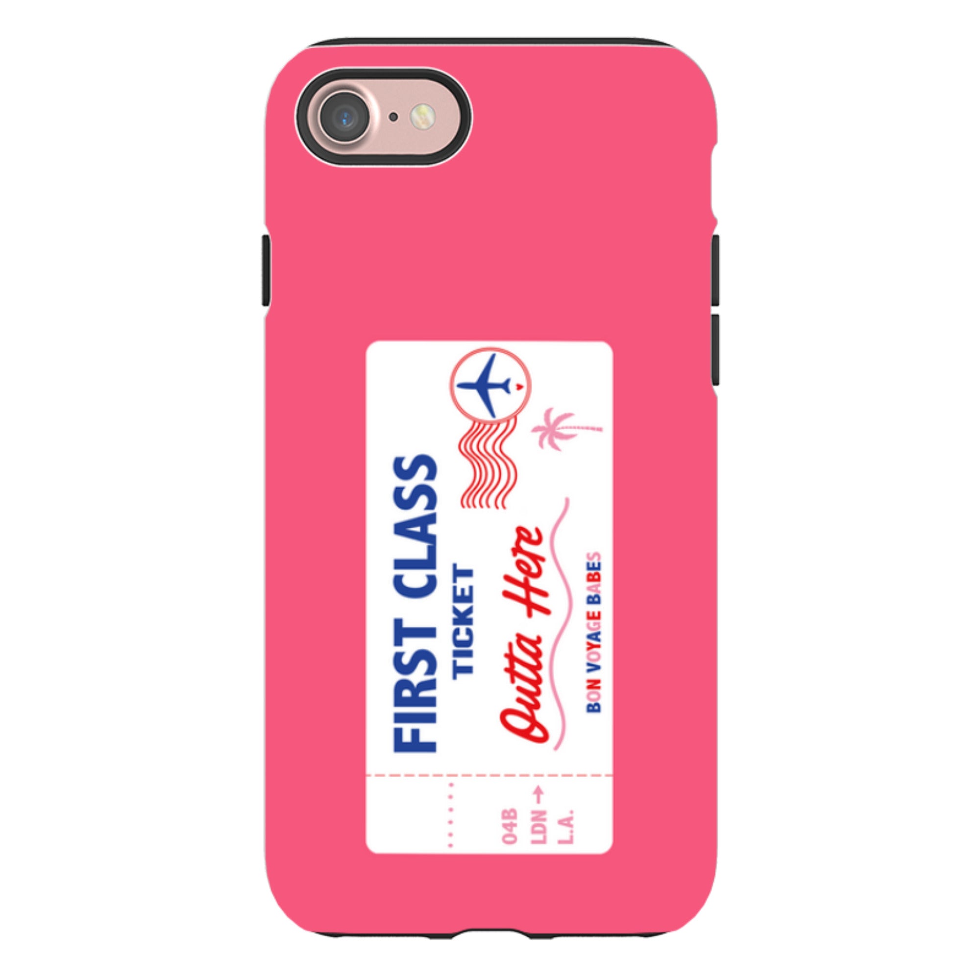 iPhone Tough Case - First Class Peach
