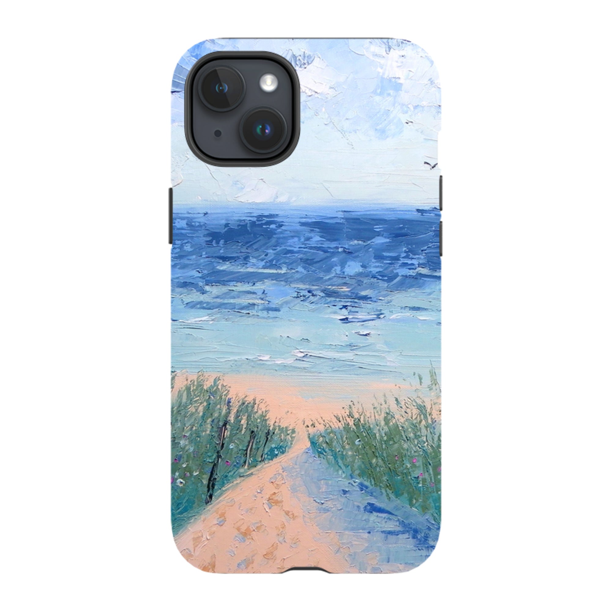 iPhone Tough Case - Beach Path By Mary Stubberfield
