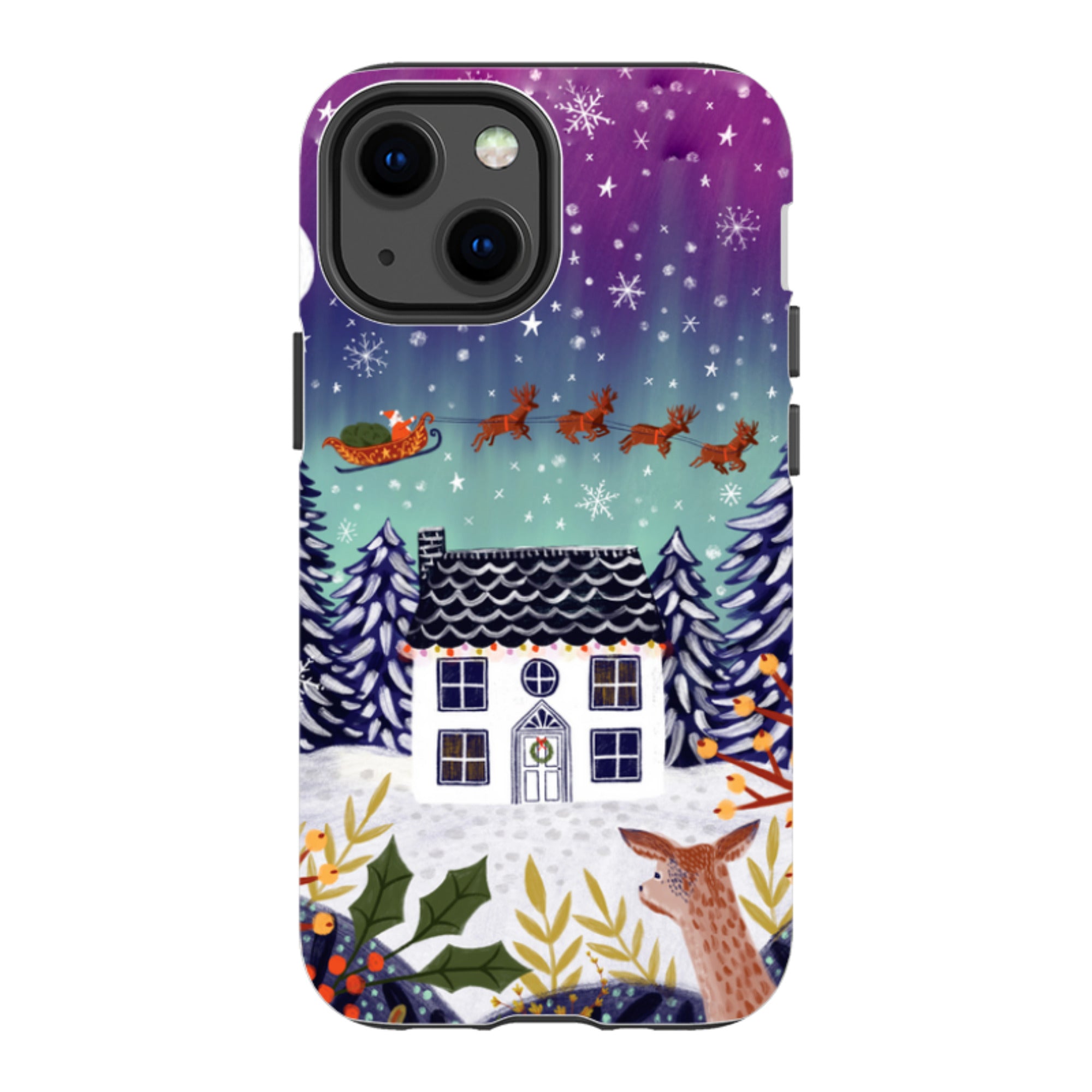 iPhone Tough Case - Night Before Christmas By Lee Foster Wilson