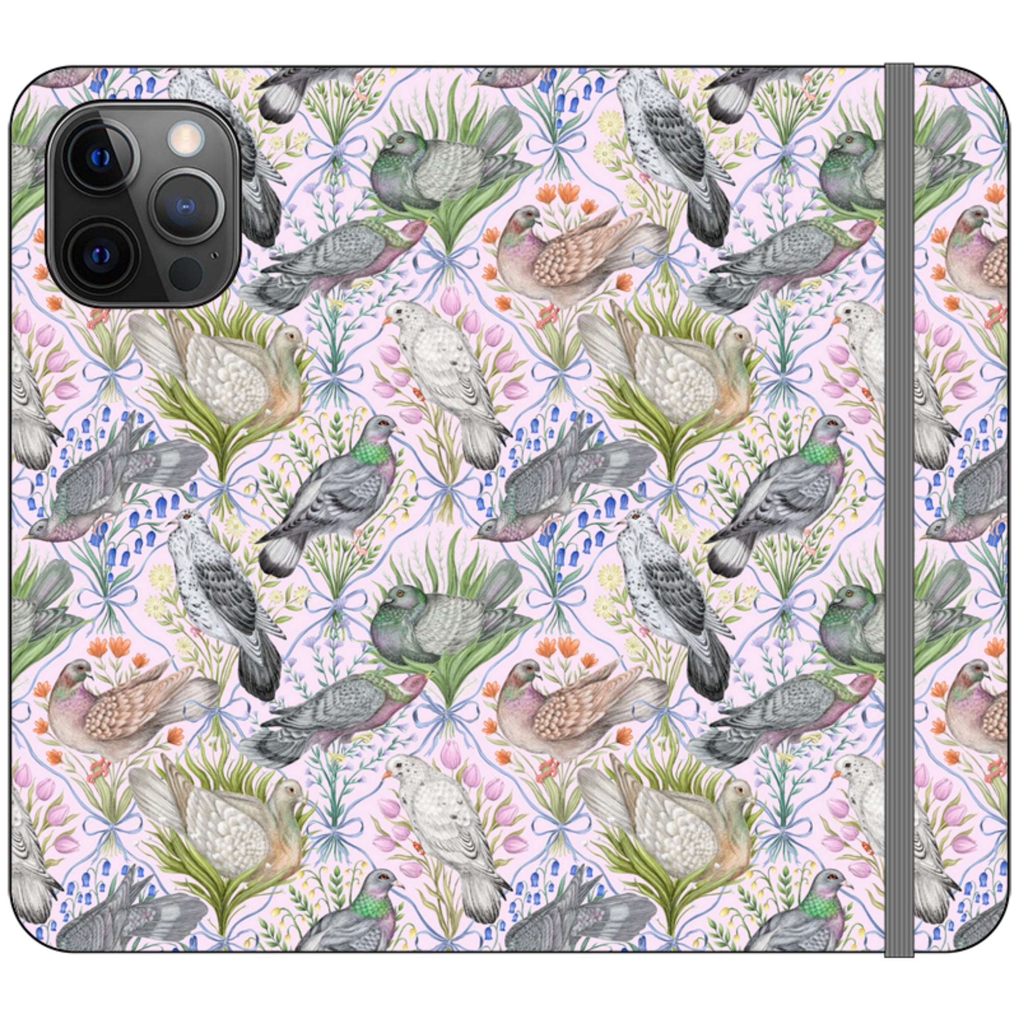 Pigeon Pals Wallet Case By Catherine Rowe