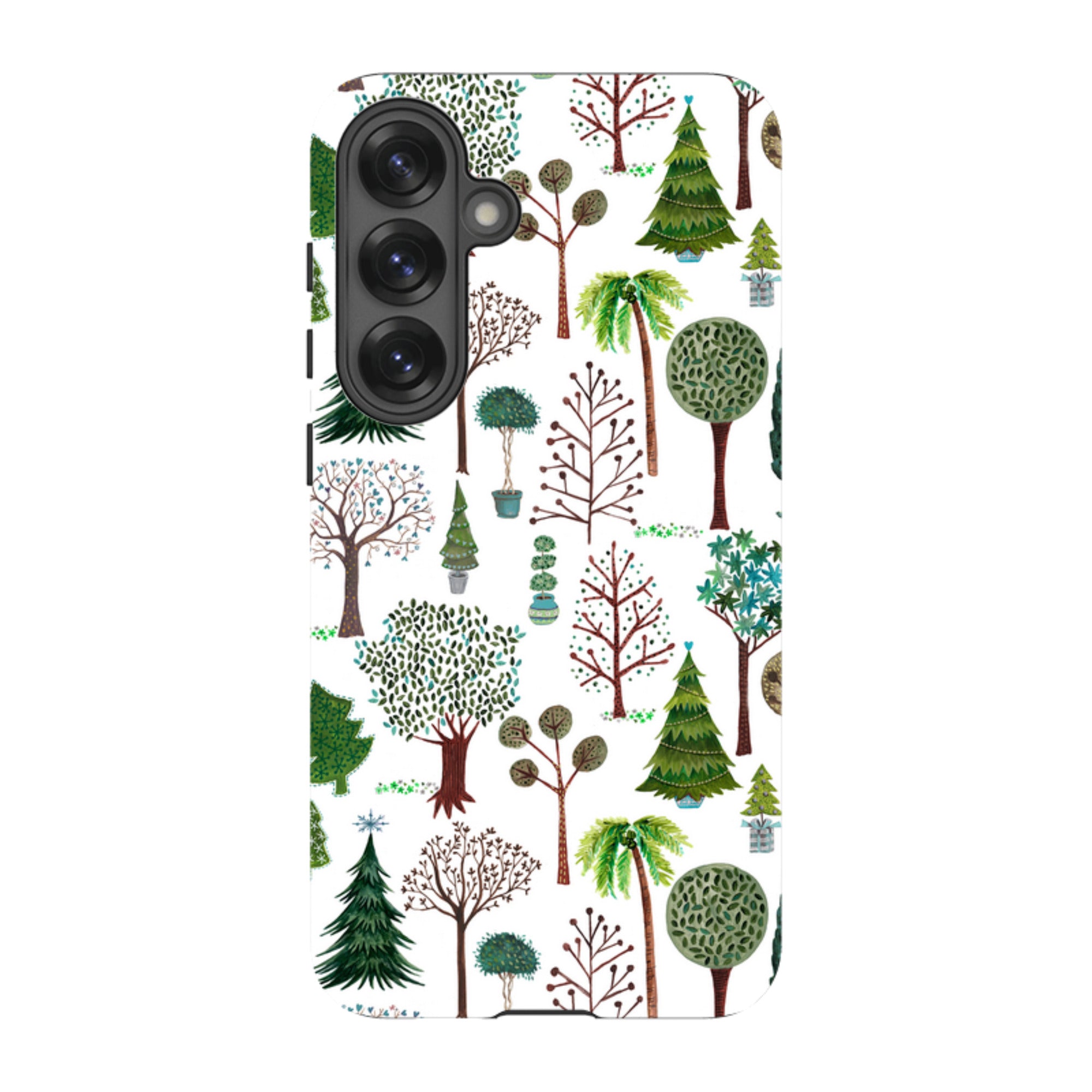 Samsung Tough Case - Xmas Trees By Caroline Bonne Muller
