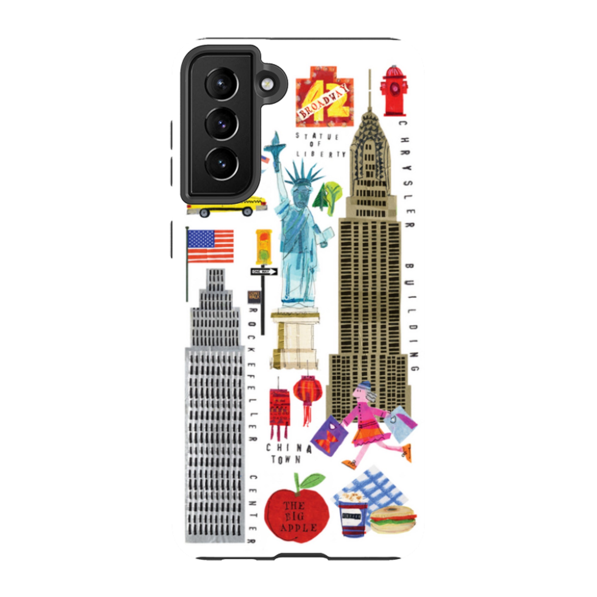 Samsung Tough Case - New York Icons By Tracey English