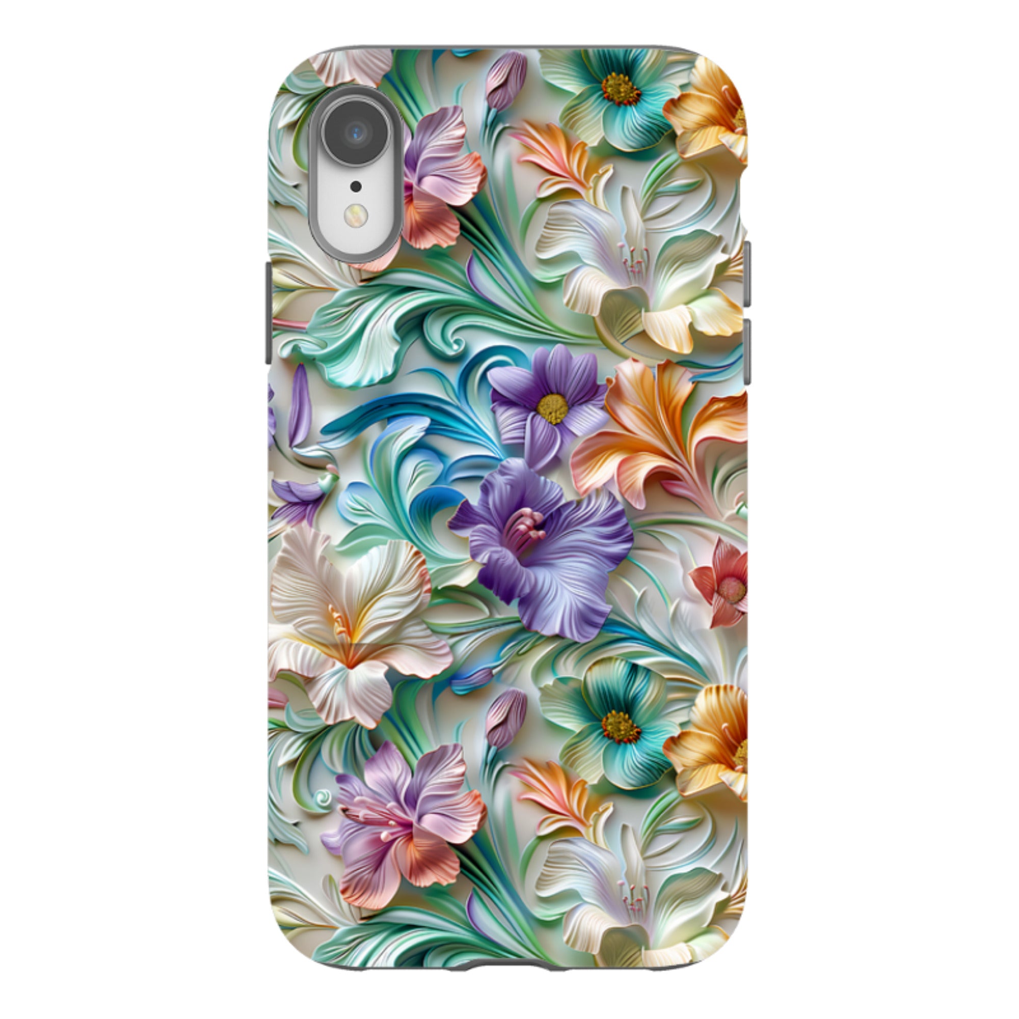 iPhone Tough Case -Neo Floral