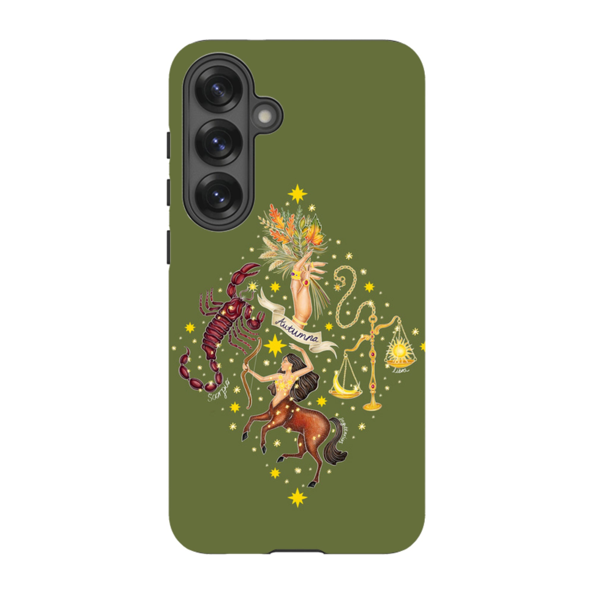 Samsung Tough Case - Autumn Zodiac By Catherine Rowe