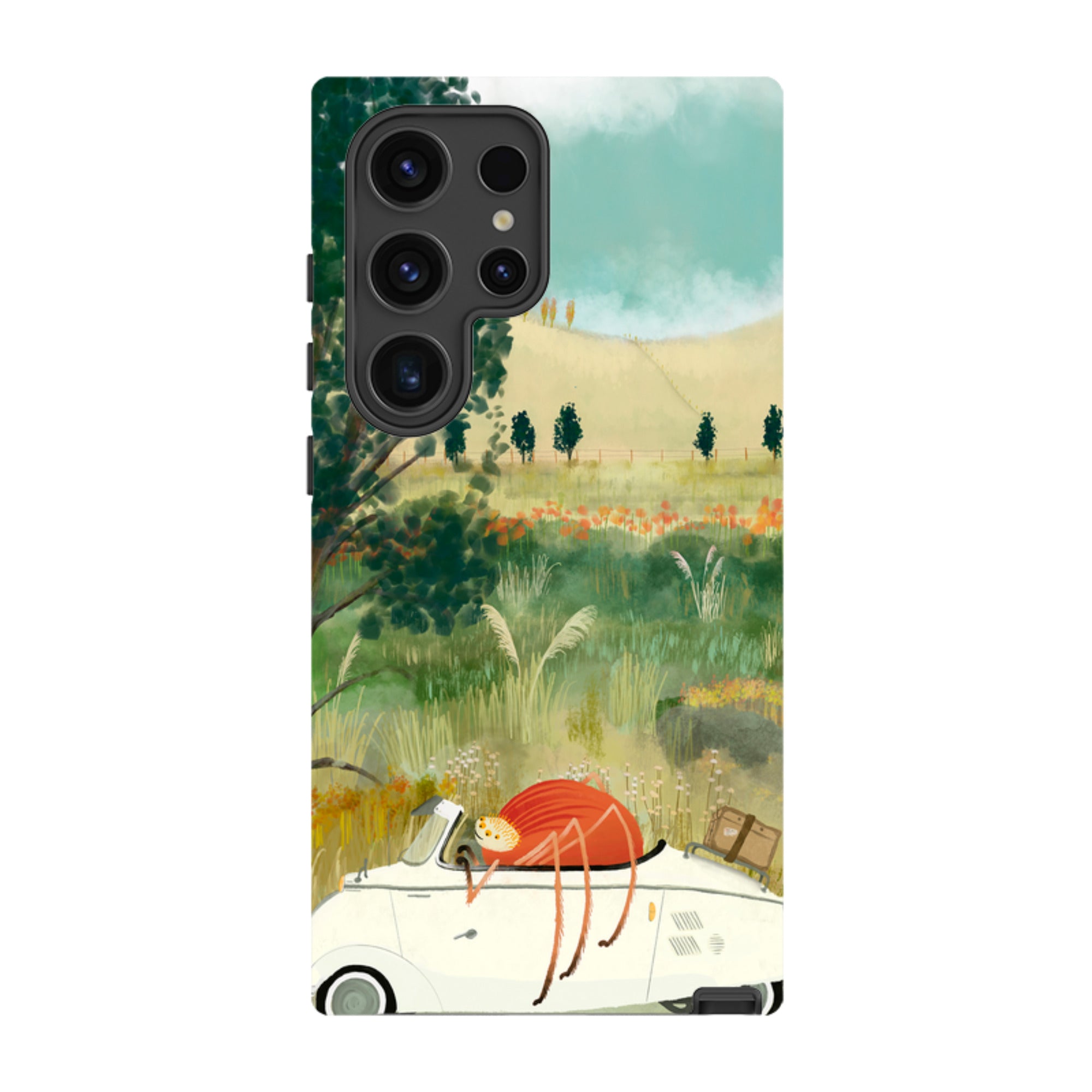 Samsung Tough Case - Happy Travels By Katherine Quinn