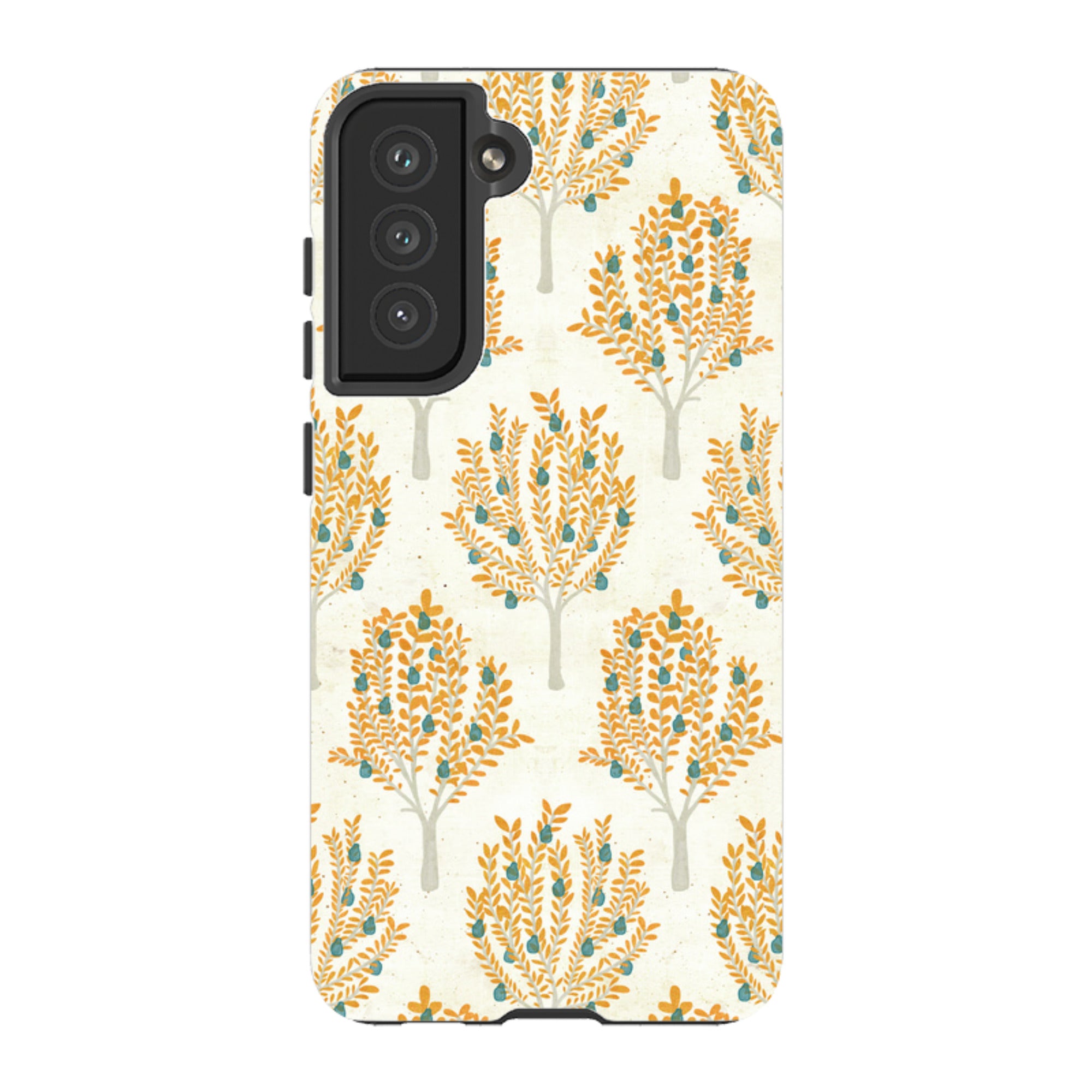 Samsung Tough Case - Pear Trees Cream By Katherine Quinn