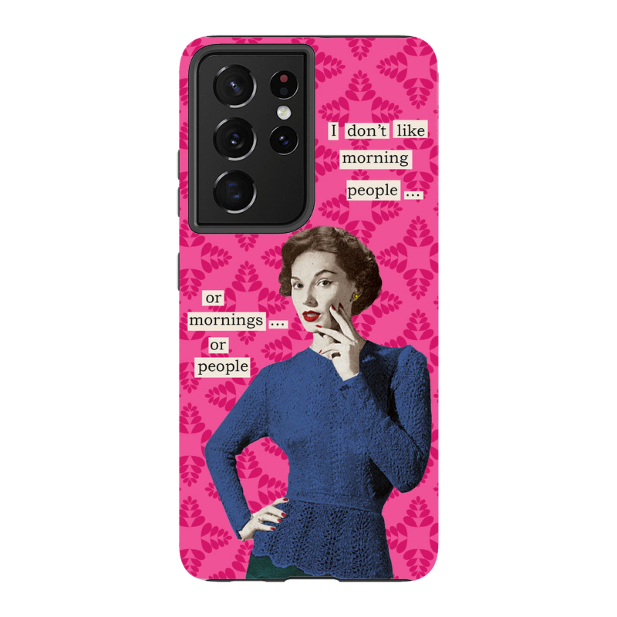 Samsung Tough Case - Morning Person By Clare Jordan