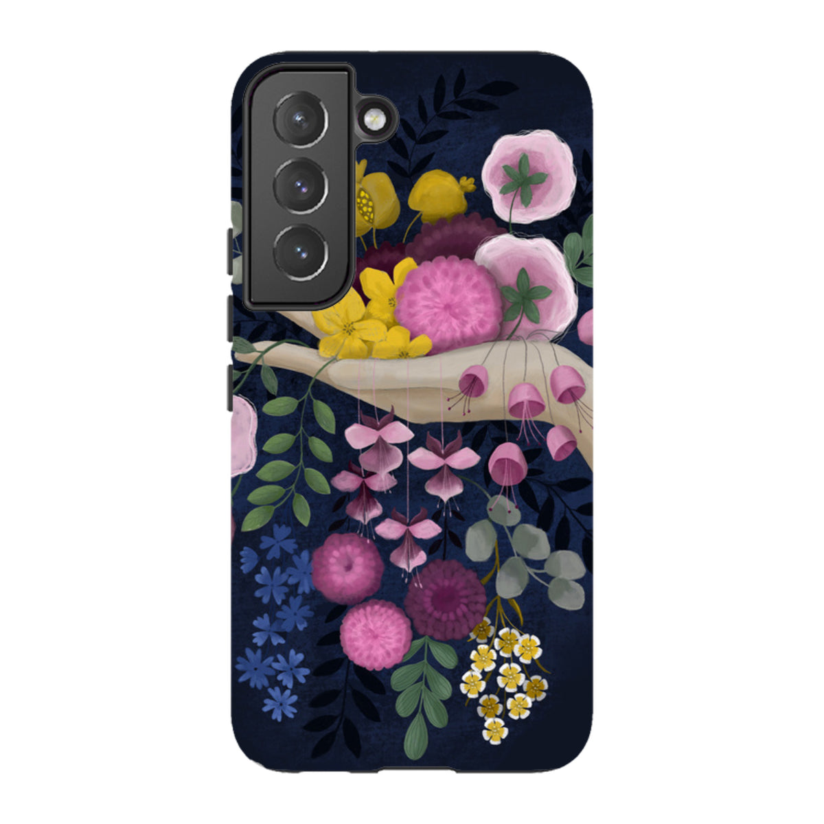 Samsung Tough Case - Flower Hand By Bex Parkin