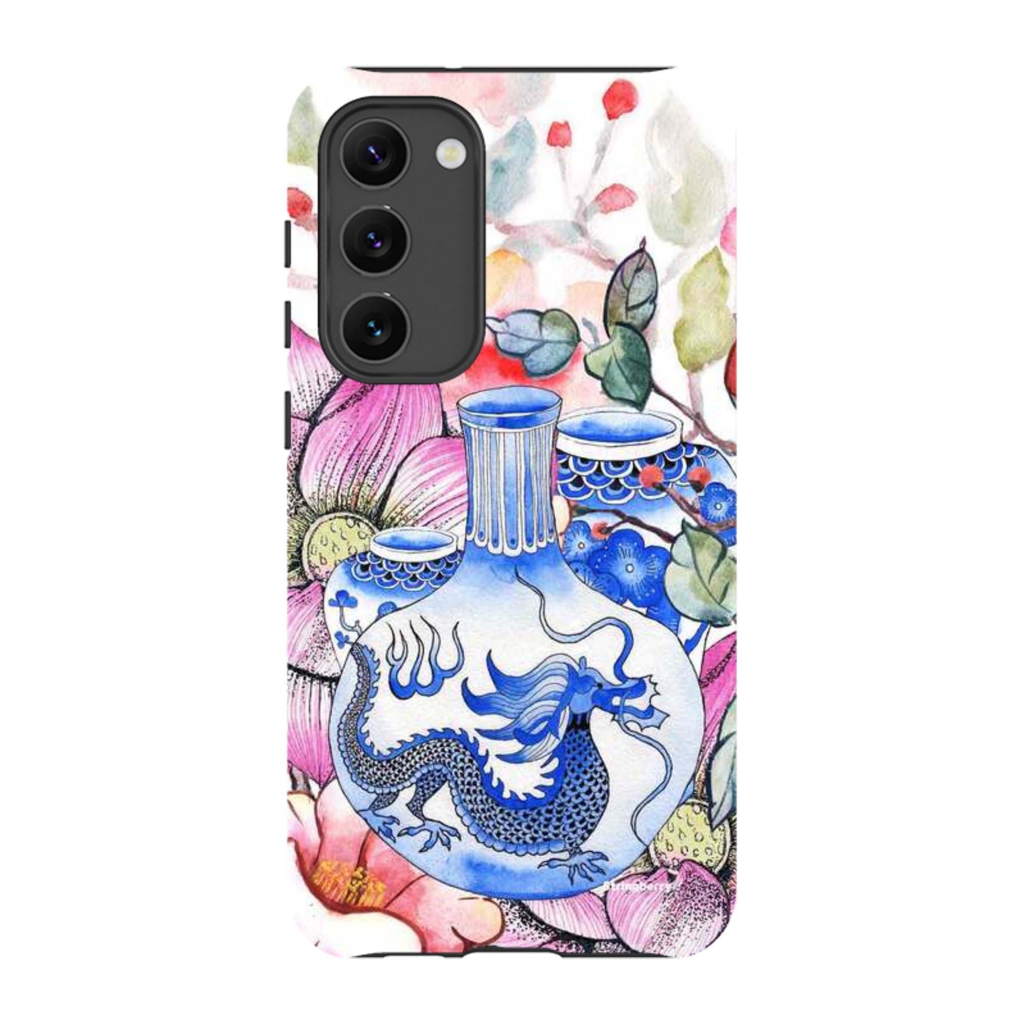 Samsung Tough Case - Dragon Vase