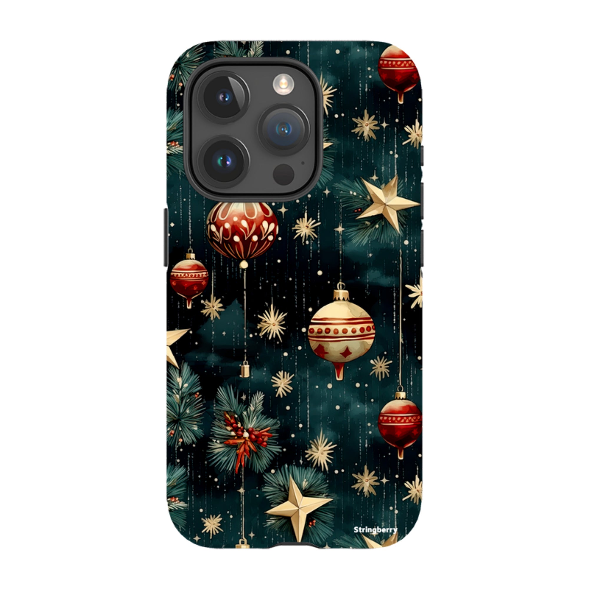 iPhone MagSafe Tough Case -  Christmas Baubles III