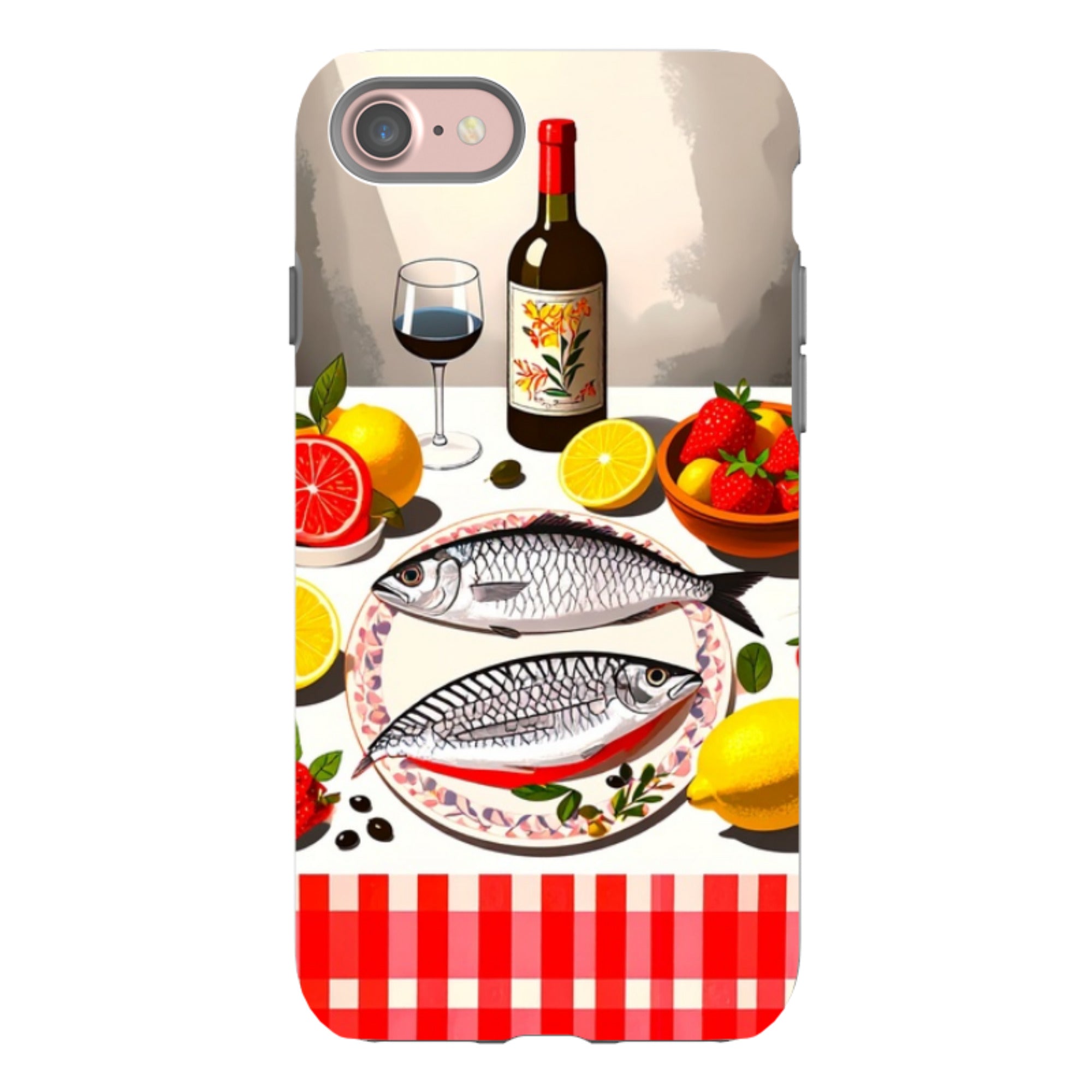iPhone Tough Case - Plate Of Sardines