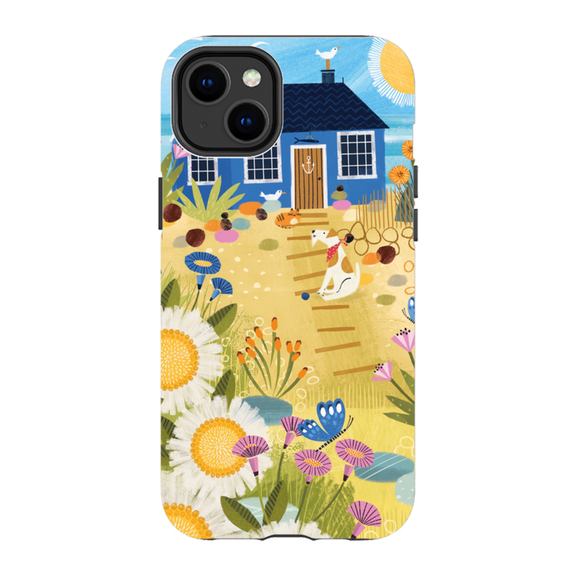 iPhone MagSafe Tough Case - Beach House By Ali Brookes