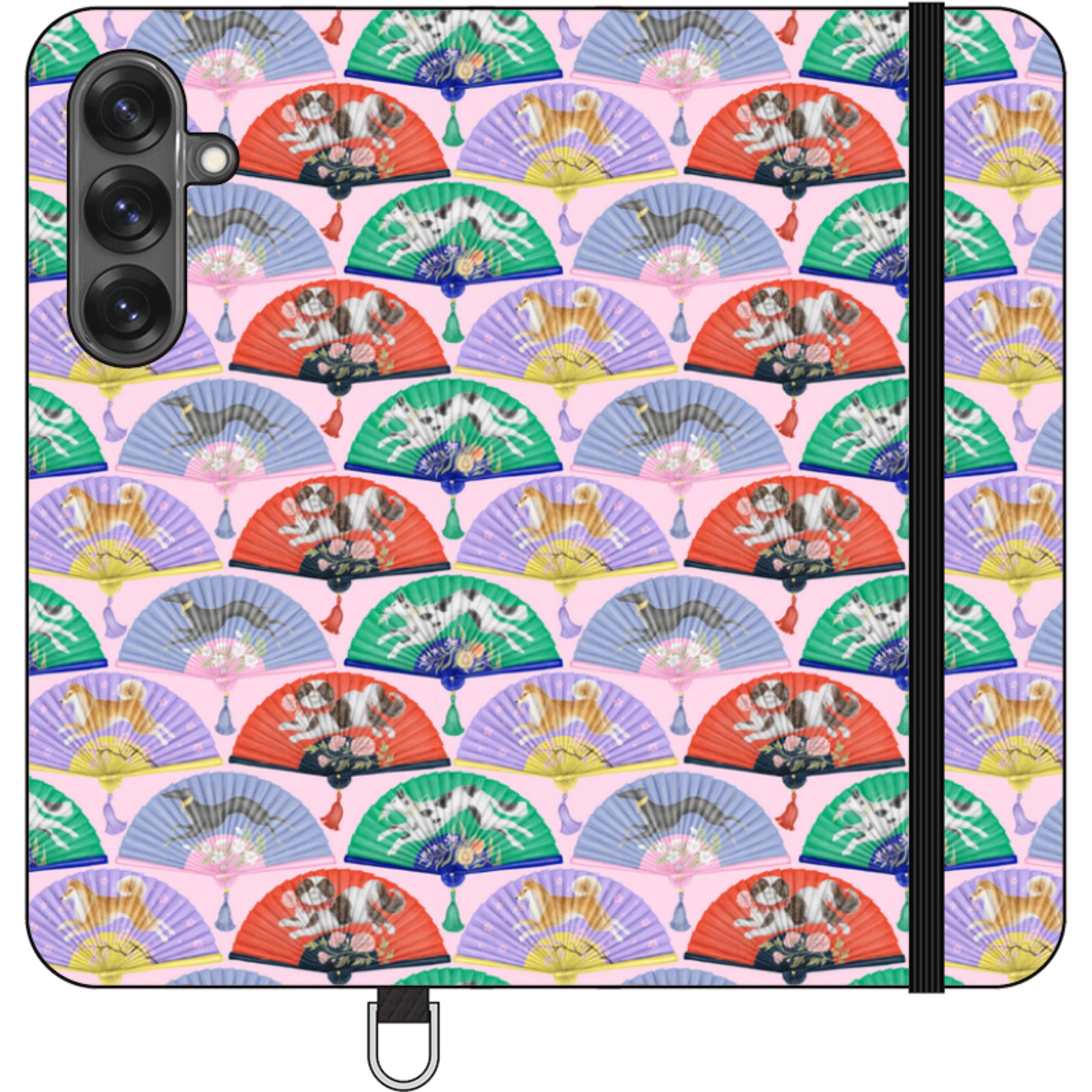 Dog Fan Wallet Case By Catherine Rowe